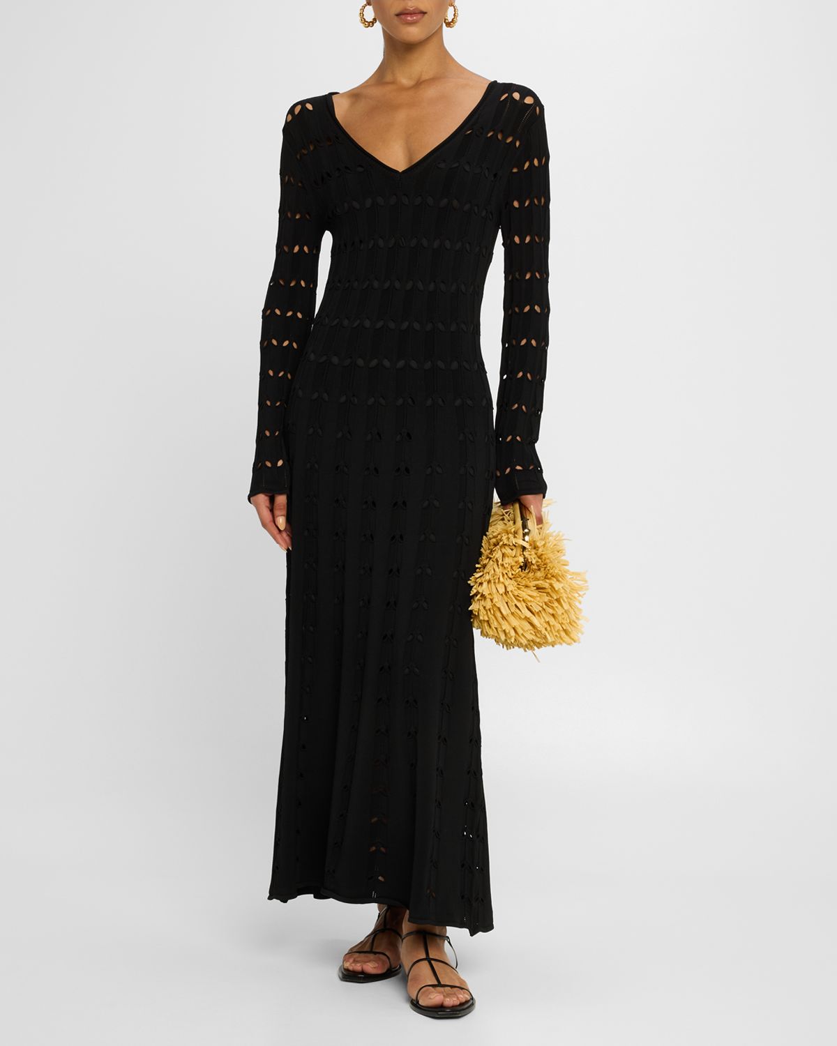 Zimmermann Rhiannon Pointelle Maxi Dress