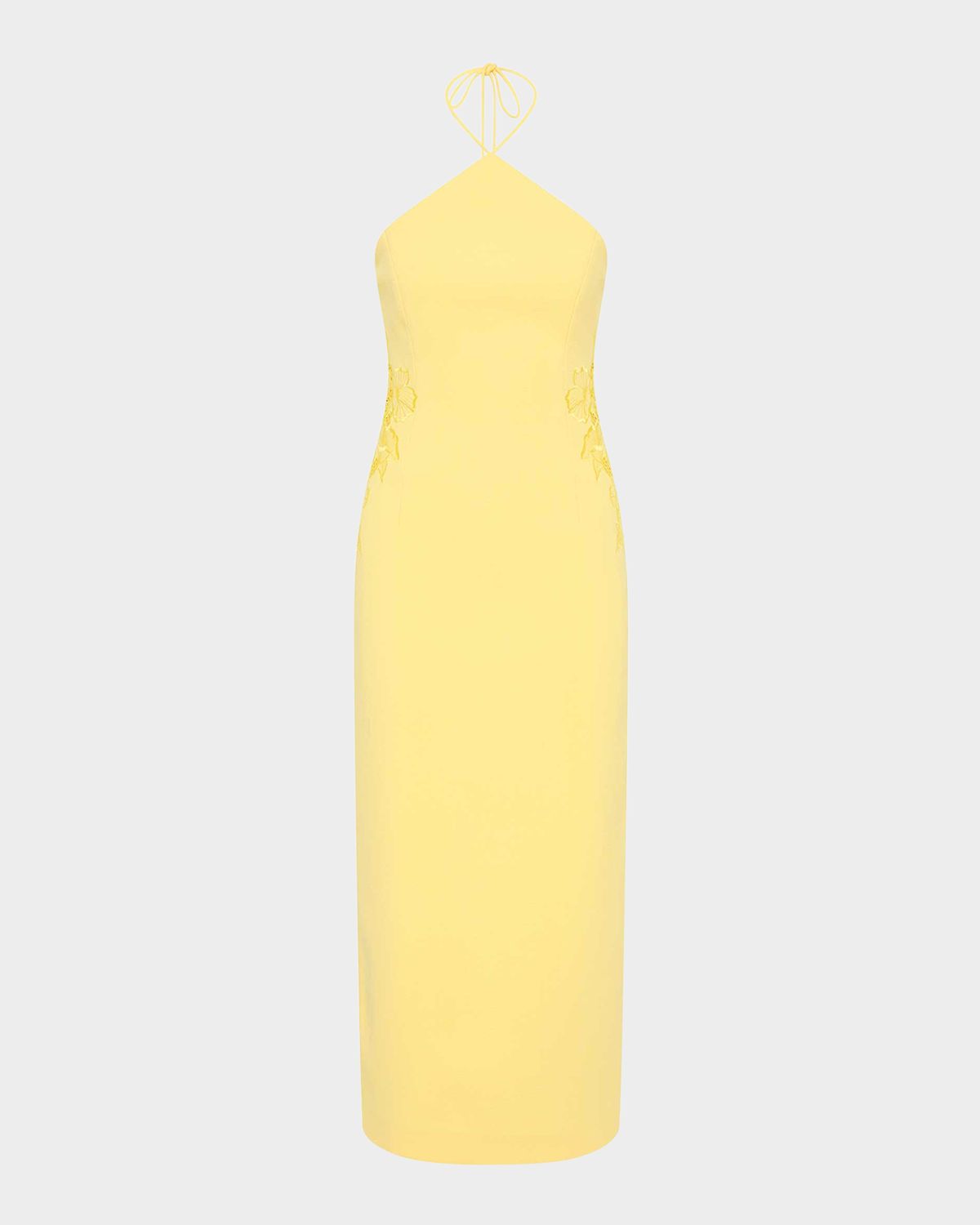 REBECCA VALLANCE Lulu Floral Lace Halter Midi Dress | Thumbnail 6 REBECCA VALLANCE Lulu Floral Lace Halter Midi Dress | Thumbnail 6
