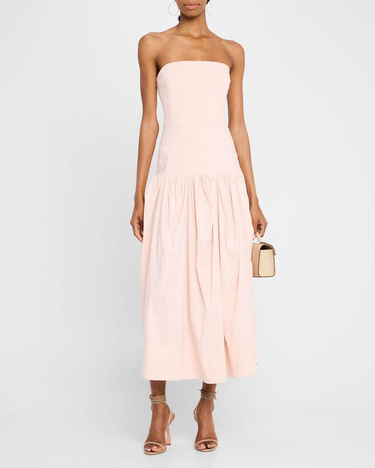 A.L.C. June Strapless Drop-Waist Dress