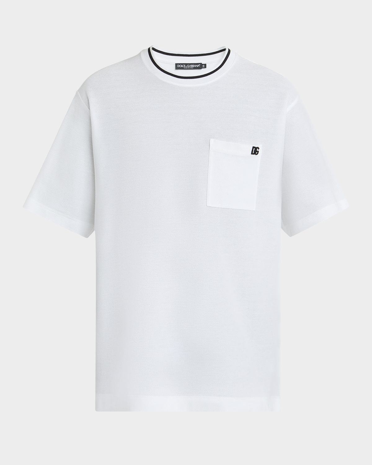 Dolce & Gabbana Men 's Cotton DG-Pocket T-Shirt