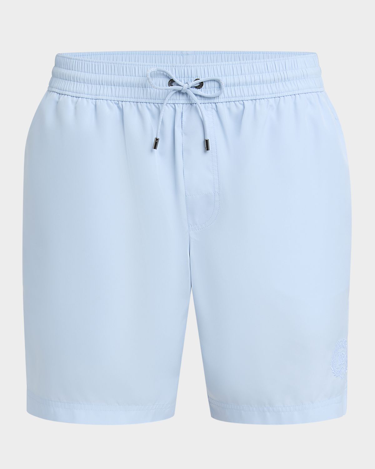 Dolce & Gabbana Men 's Tonal Emblem Swim Trunks