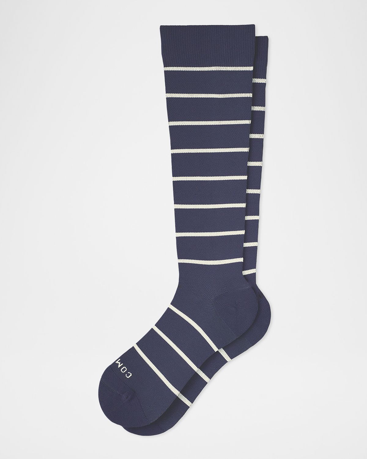 Comrad Men 's Stripe Knee-High Compression Socks