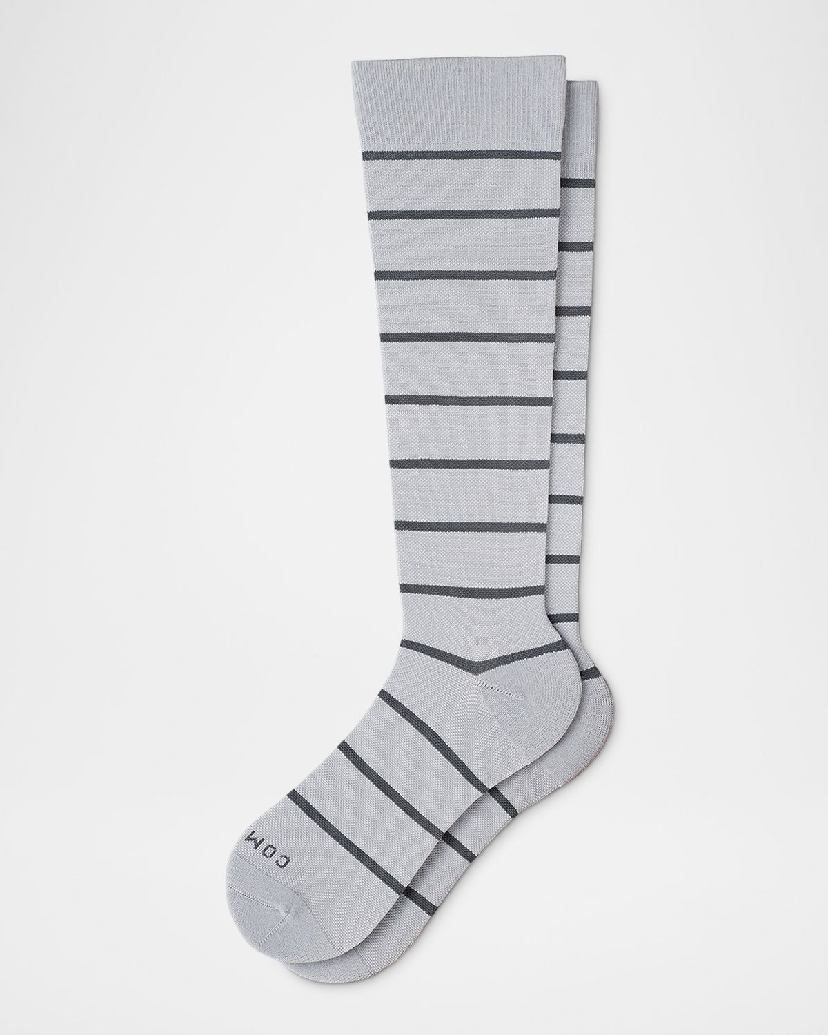 Comrad Men 's Stripe Knee-High Compression Socks