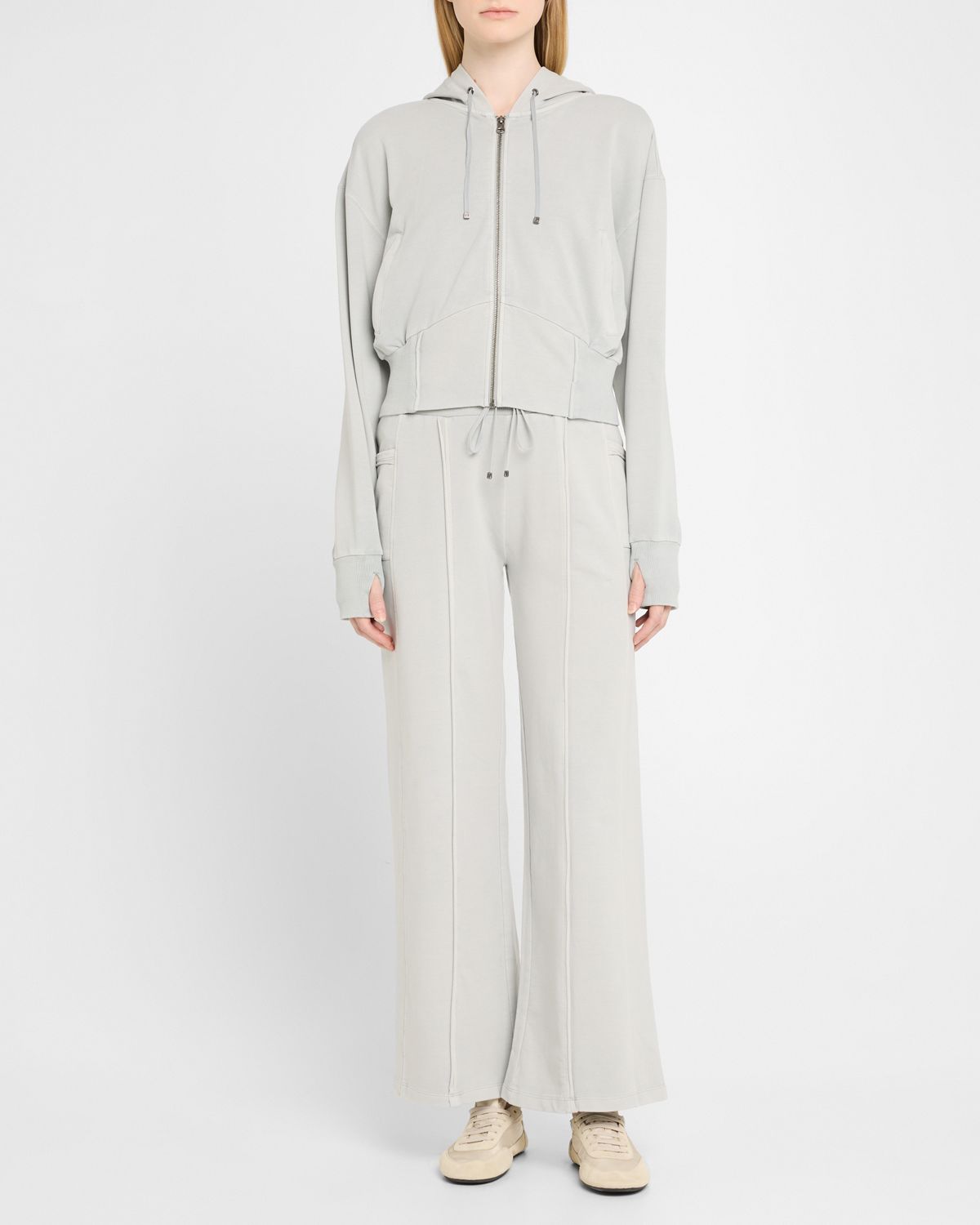 Blanc Noir Allegra Wide-Leg Pants