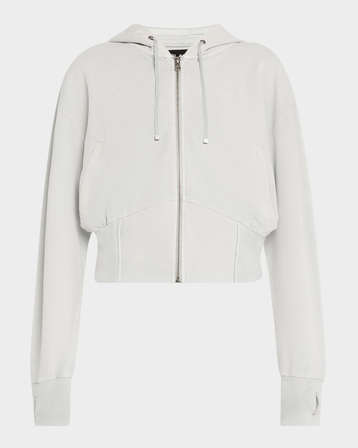 Blanc Noir Allegra Raw-Edge Hoodie