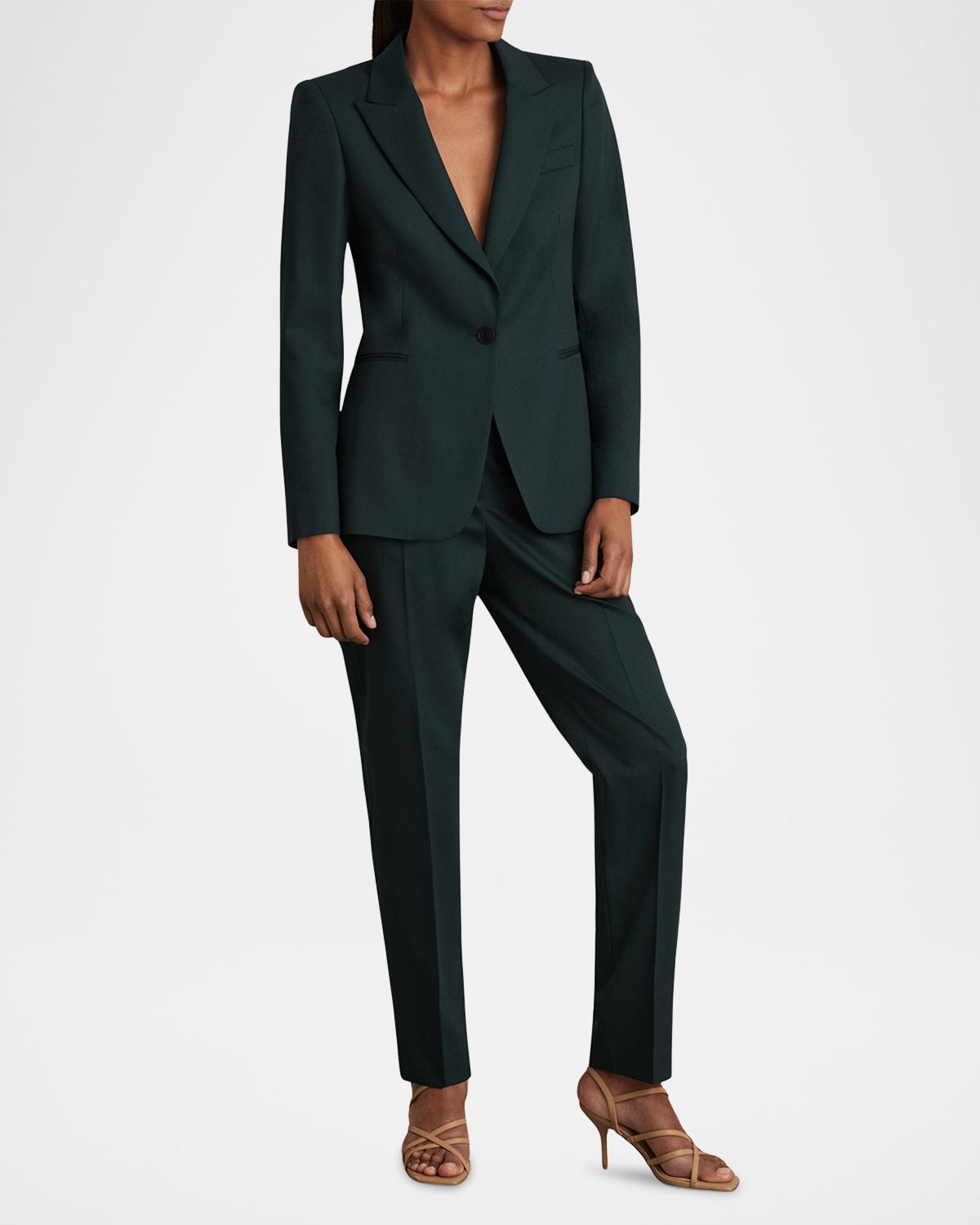 Reiss Jade Tailored Single-Button Jacket