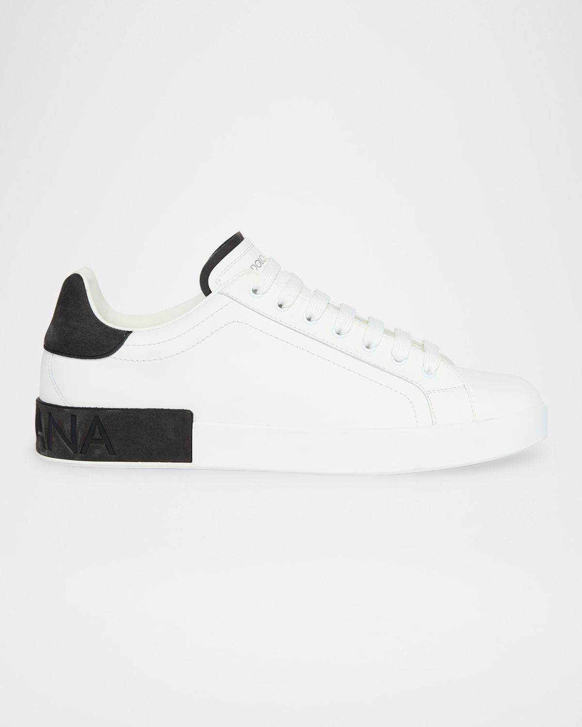 Dolce & Gabbana Men 's Portofino Calfskin Low-Top Sneakers