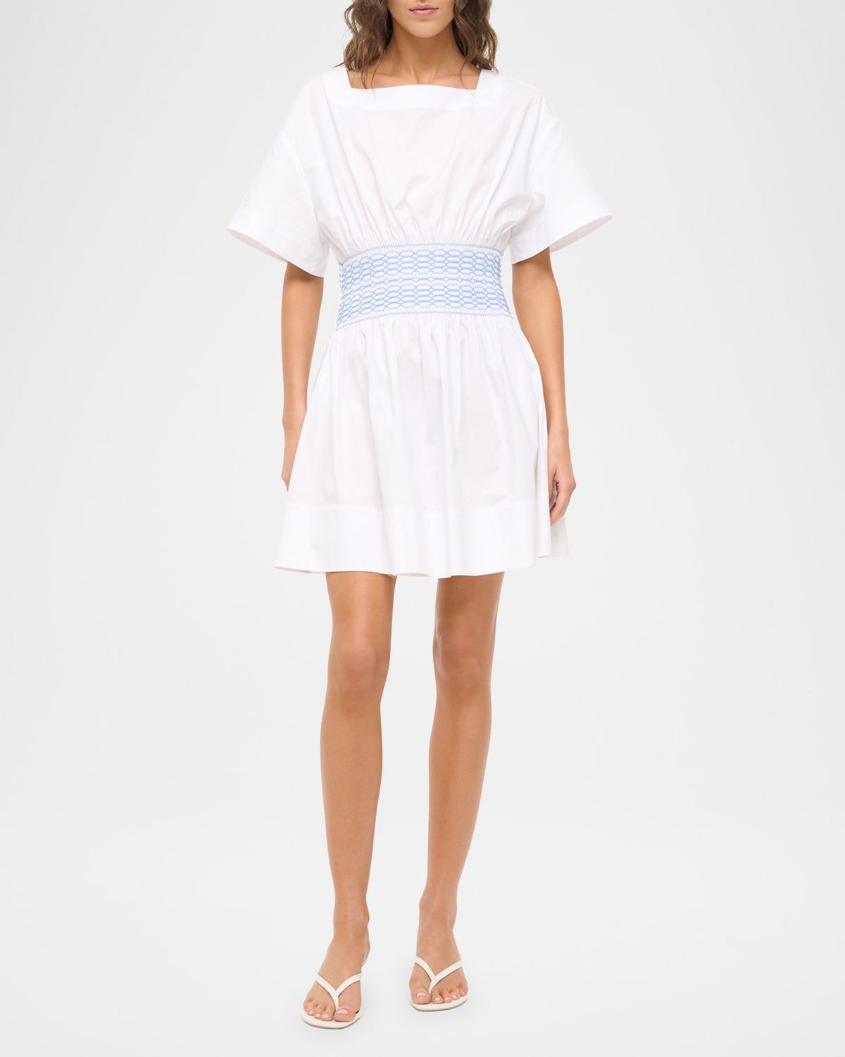 STAUD Amy Mini Dress