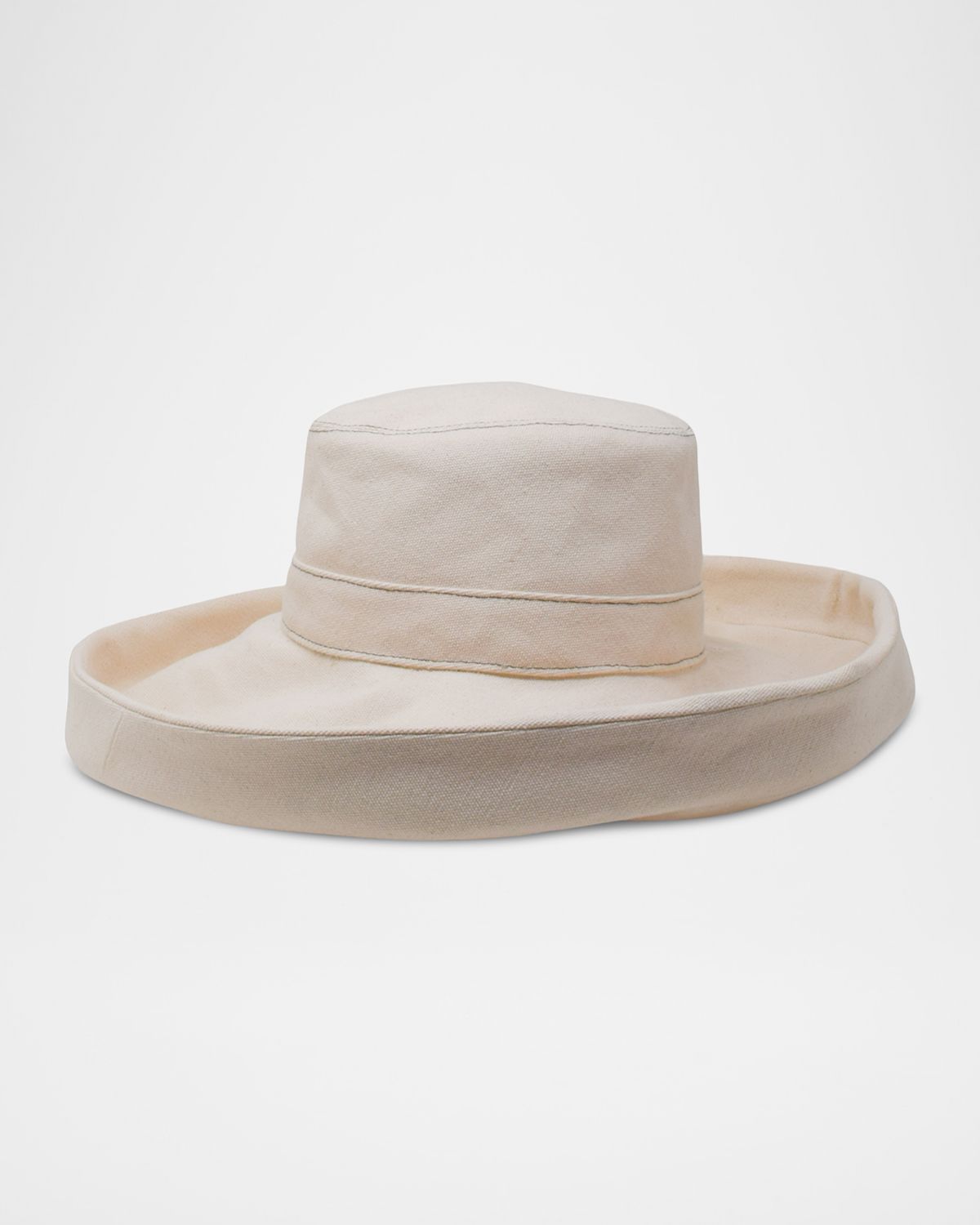 Gigi Burris Leigh Cotton Floppy Fedora