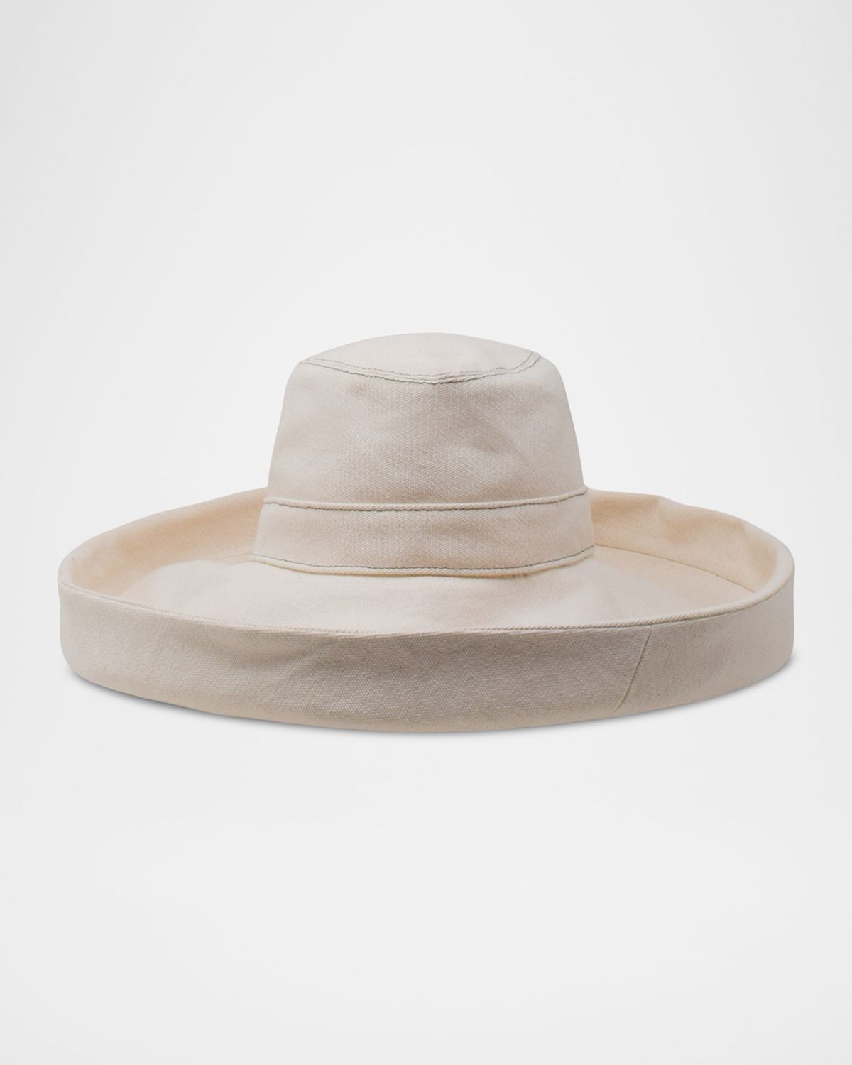 Gigi Burris Leigh Cotton Floppy Fedora