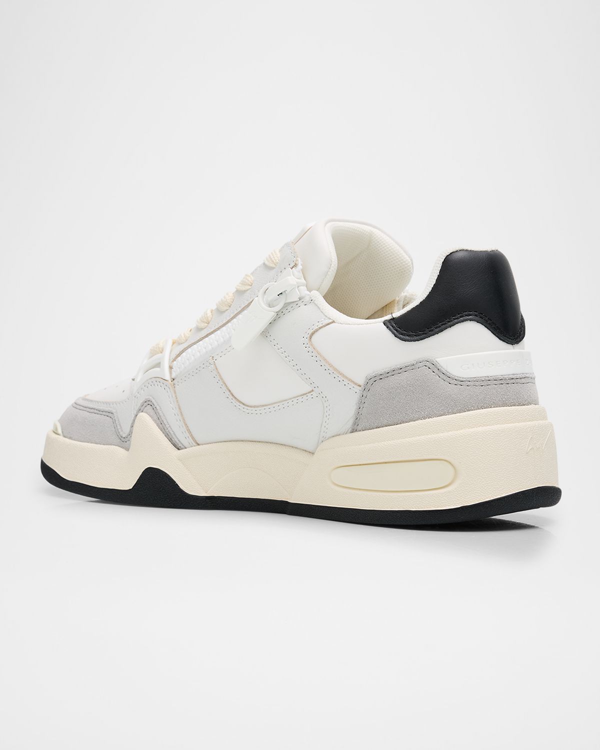 Giuseppe Zanotti Men 's Ghost Leather Low-Top Sneakers | Thumbnail 4 Giuseppe Zanotti Men 's Ghost Leather Low-Top Sneakers | Thumbnail 4