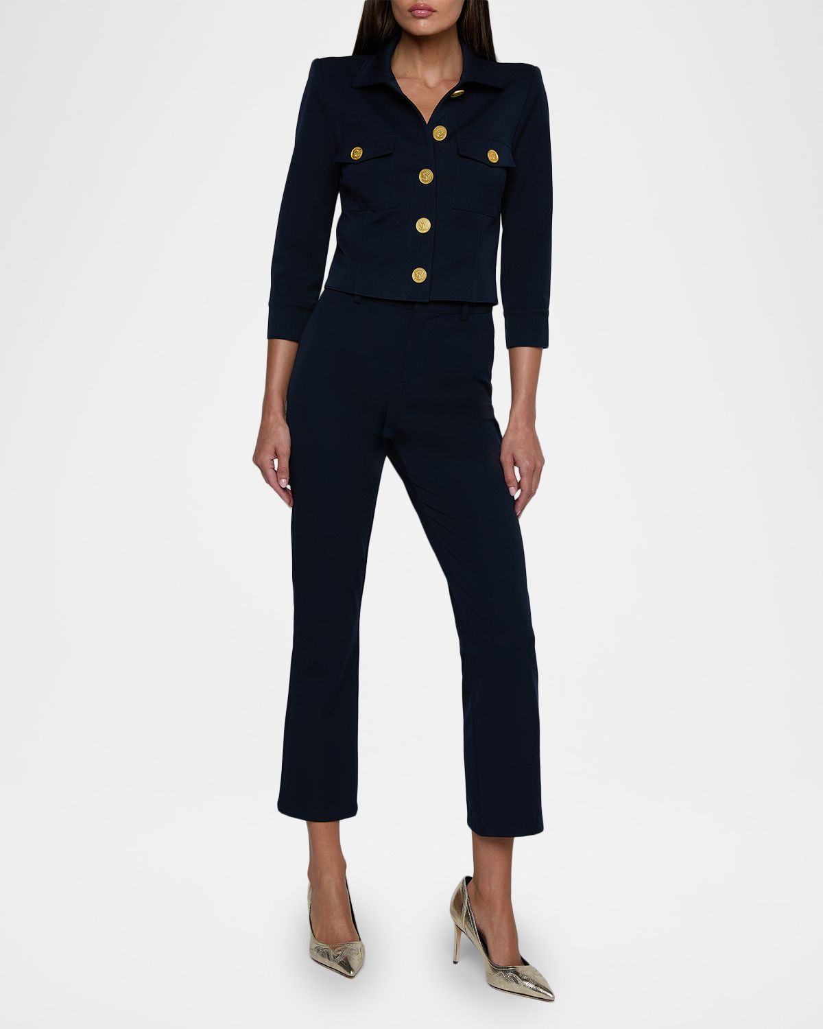 L 'Agence Ketra Baby Bootcut Trousers | Thumbnail 5 L 'Agence Ketra Baby Bootcut Trousers | Thumbnail 5