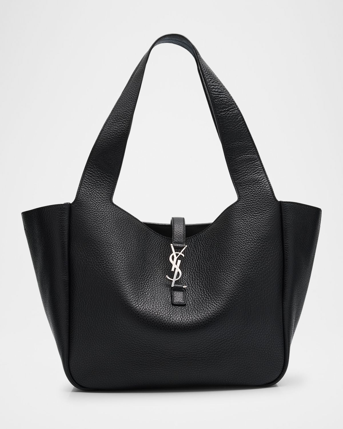 Saint Laurent Le 5 À 7 Bea YSL Tote Bag in Deer Leather