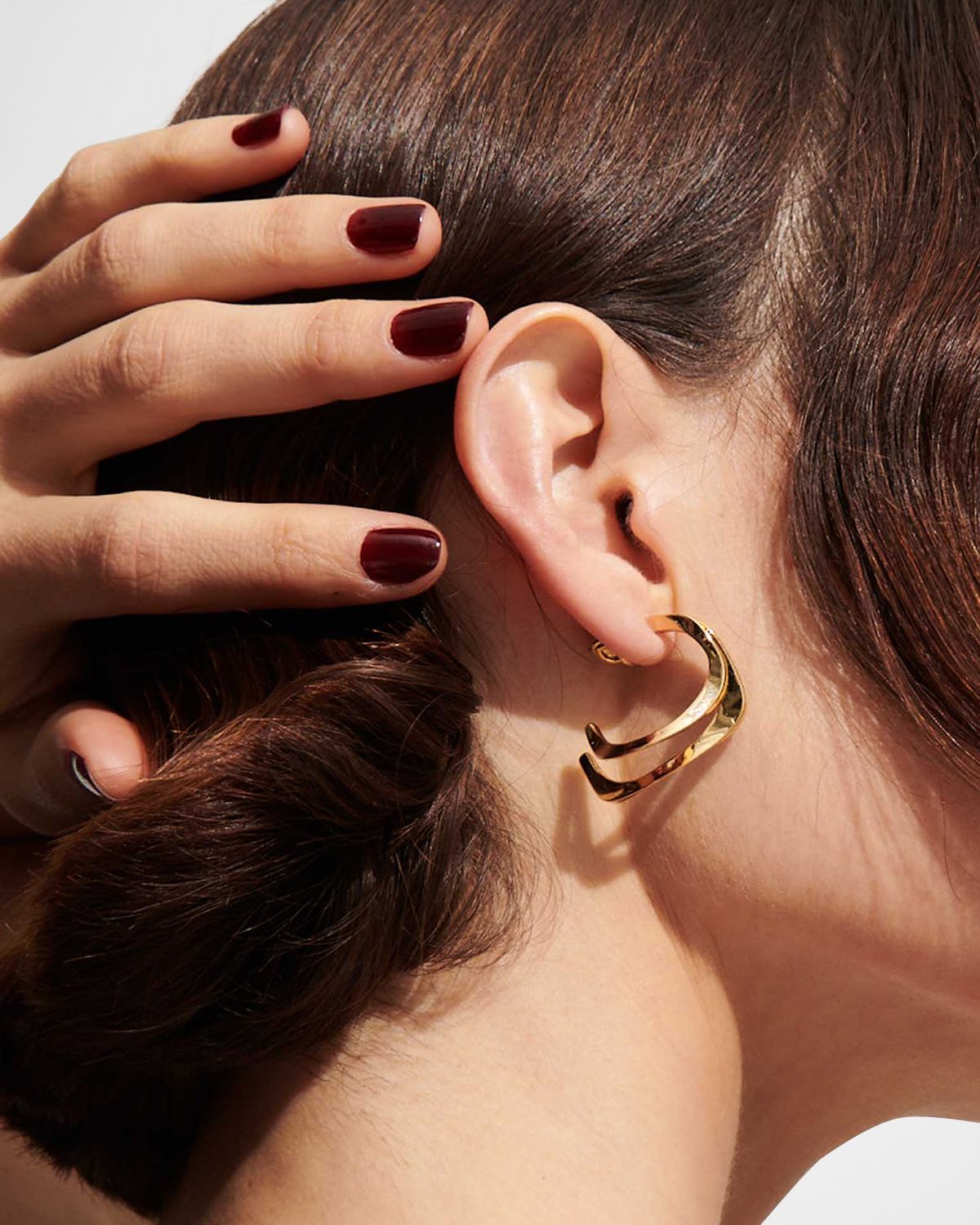 DEMARSON Sandro Hoop Earrings