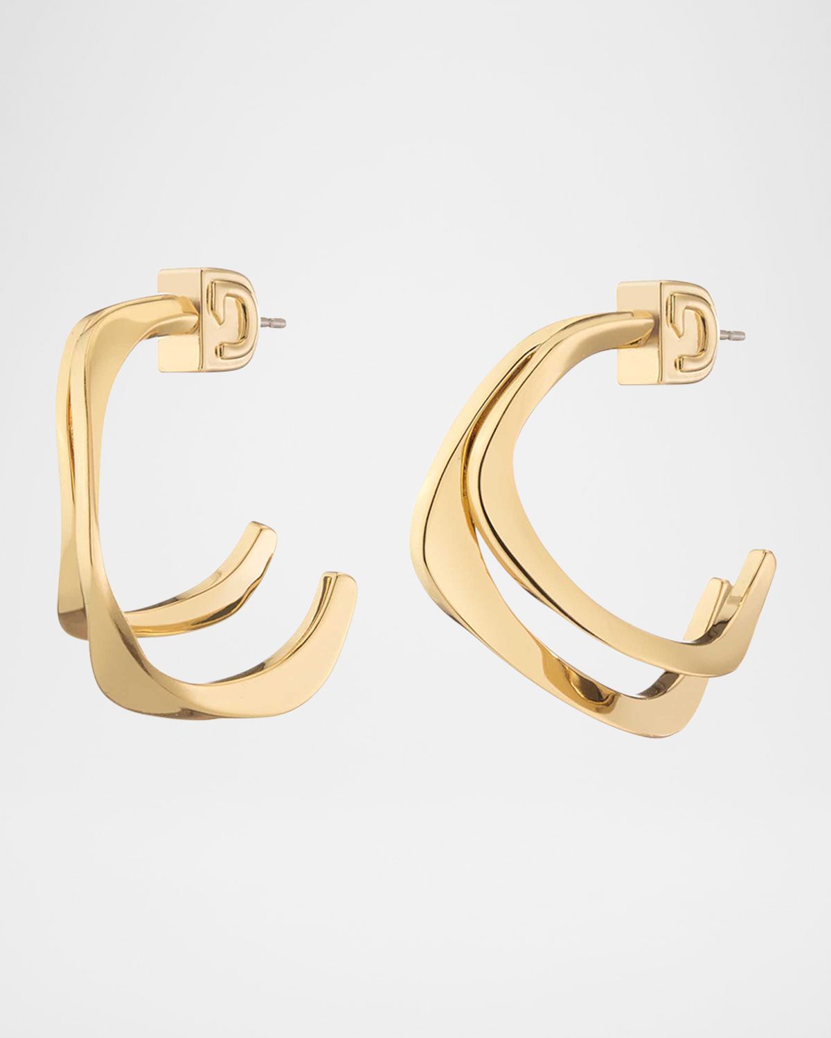 DEMARSON Sandro Hoop Earrings