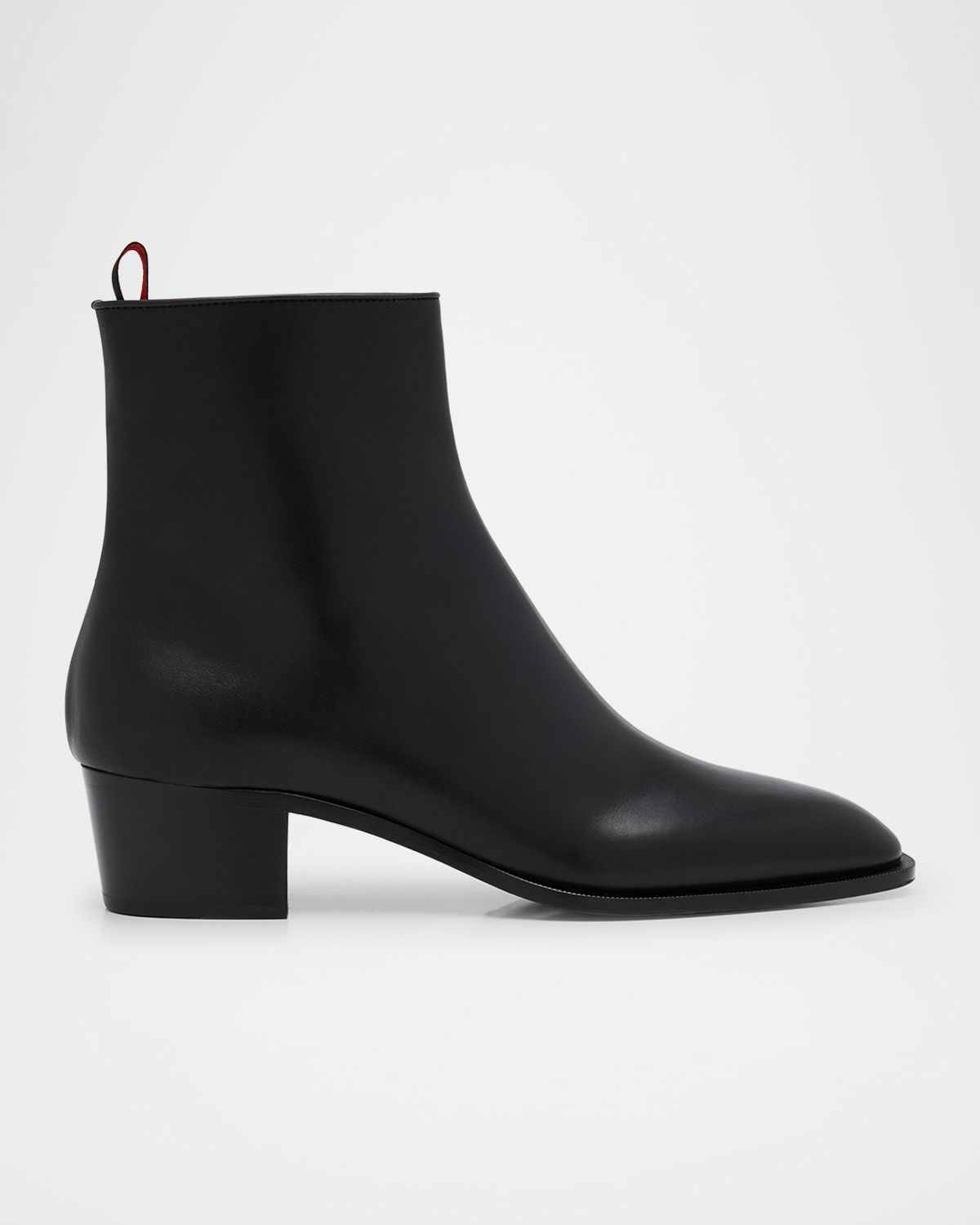 Christian Louboutin Men 's Ziggissimo Forever Leather Ankle Boots | Thumbnail 7 Christian Louboutin Men 's Ziggissimo Forever Leather Ankle Boots | Thumbnail 7