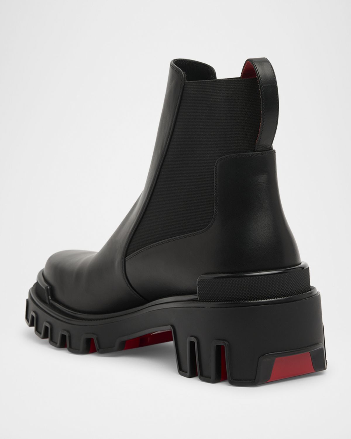 Christian Louboutin Men 's Marchacroche Dune Leather Chelsea Boots