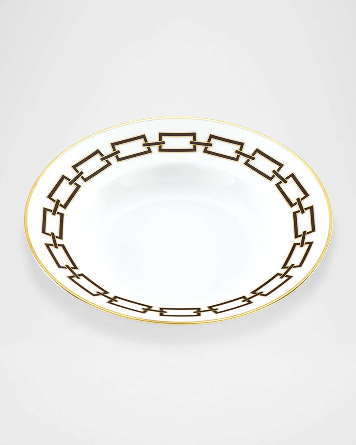 GINORI 1735 Catene Ebano Soup Plate