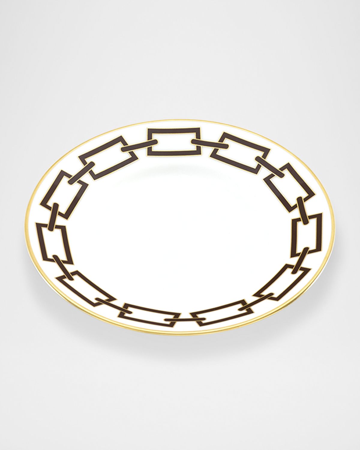 GINORI 1735 Catene Ebano Flat Bread Plate