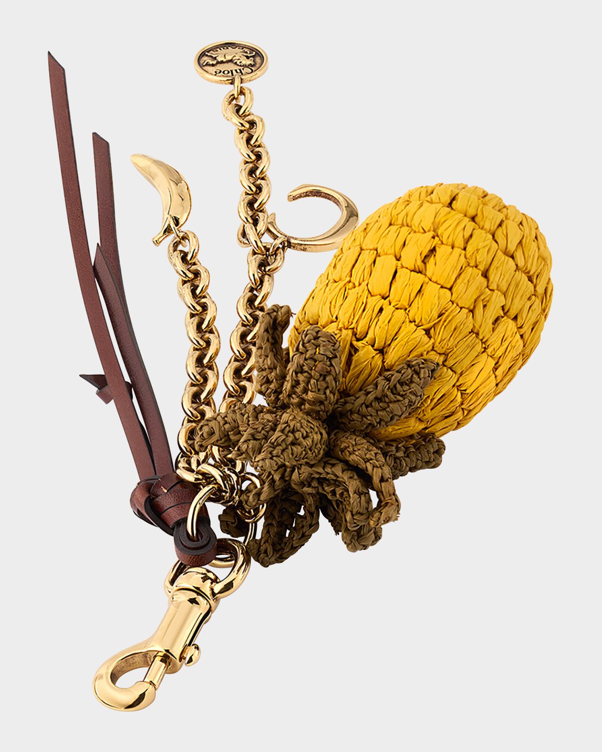 Chloe Crochet Pineapple Bag Charm