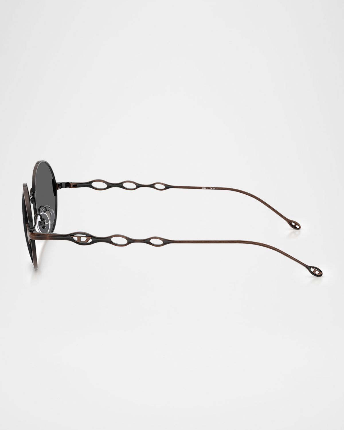 Diesel Men 's DL1008 Round Sunglasses