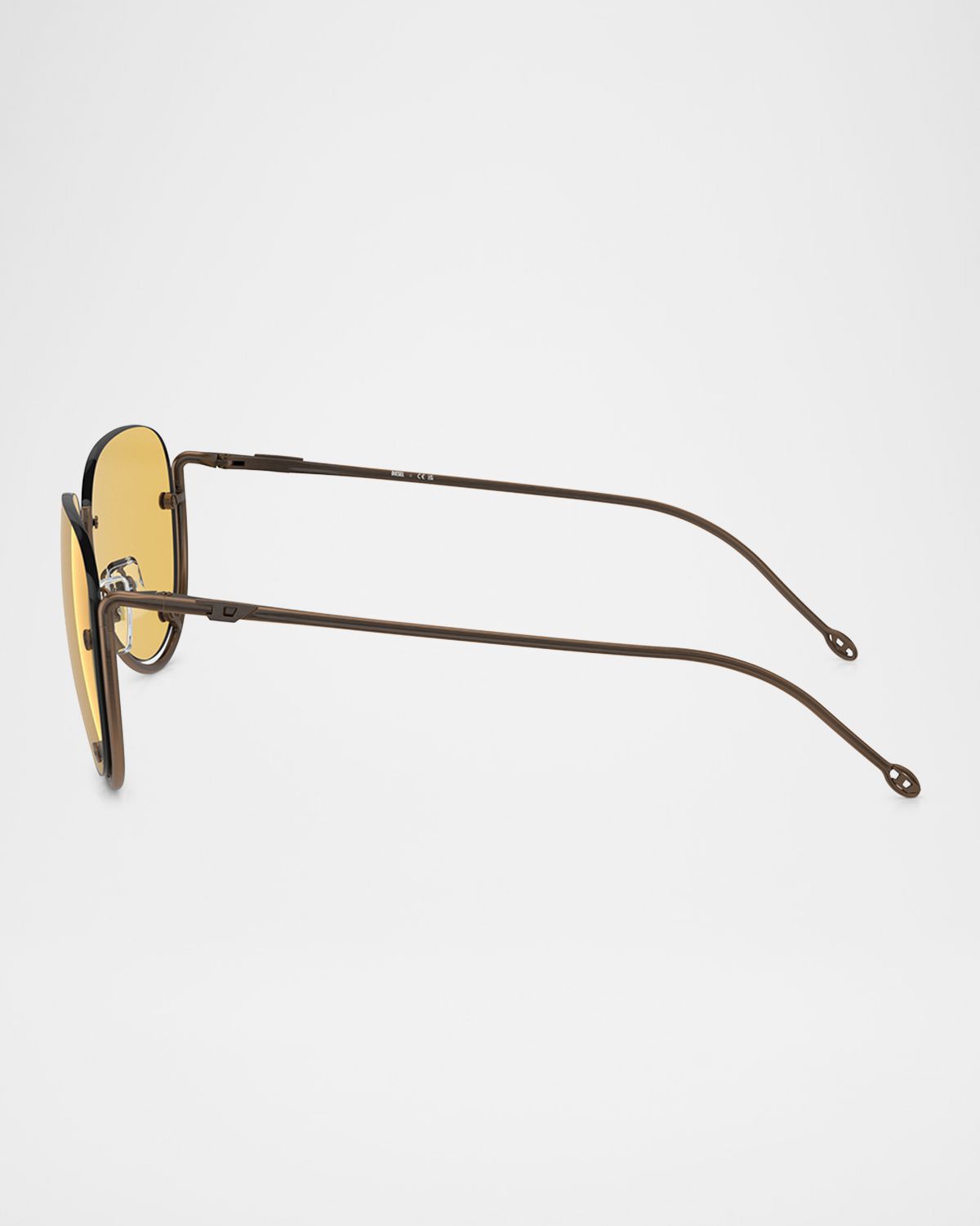Diesel Men 's DL1003 Aviator Sunglasses