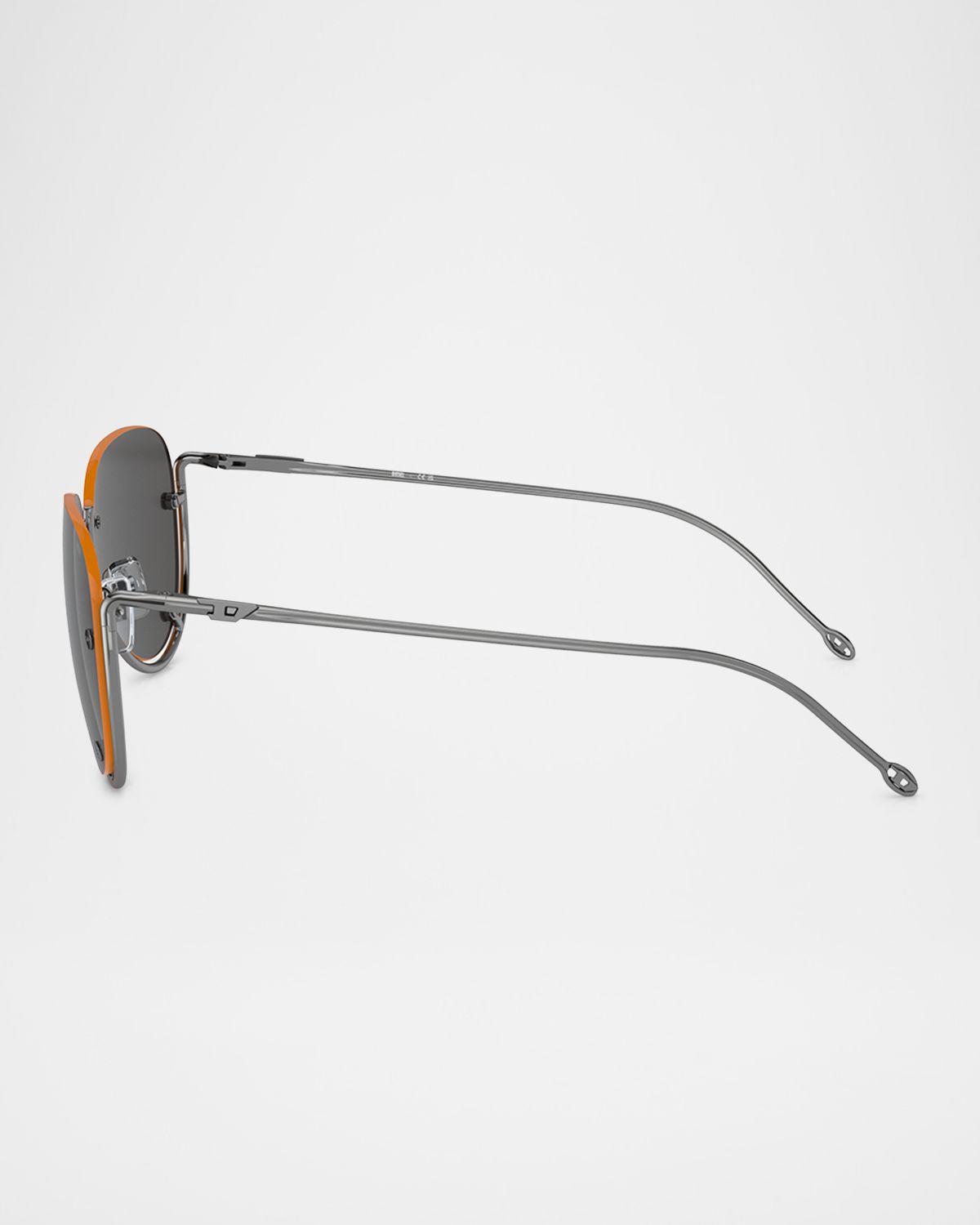 Diesel Men 's DL1003 Aviator Sunglasses | Thumbnail 4