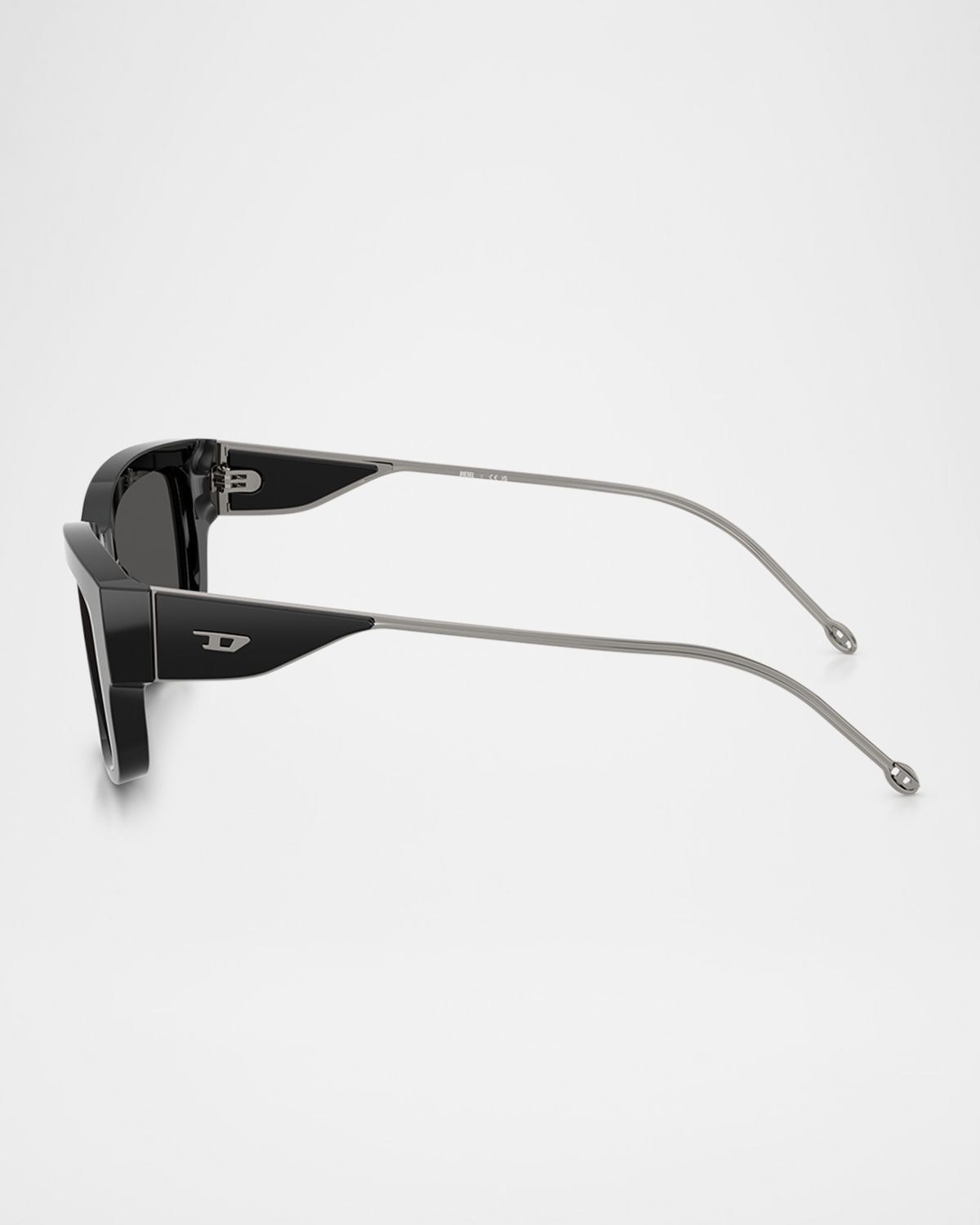 Diesel Men 's DL2002MU Rectangular Sunglasses