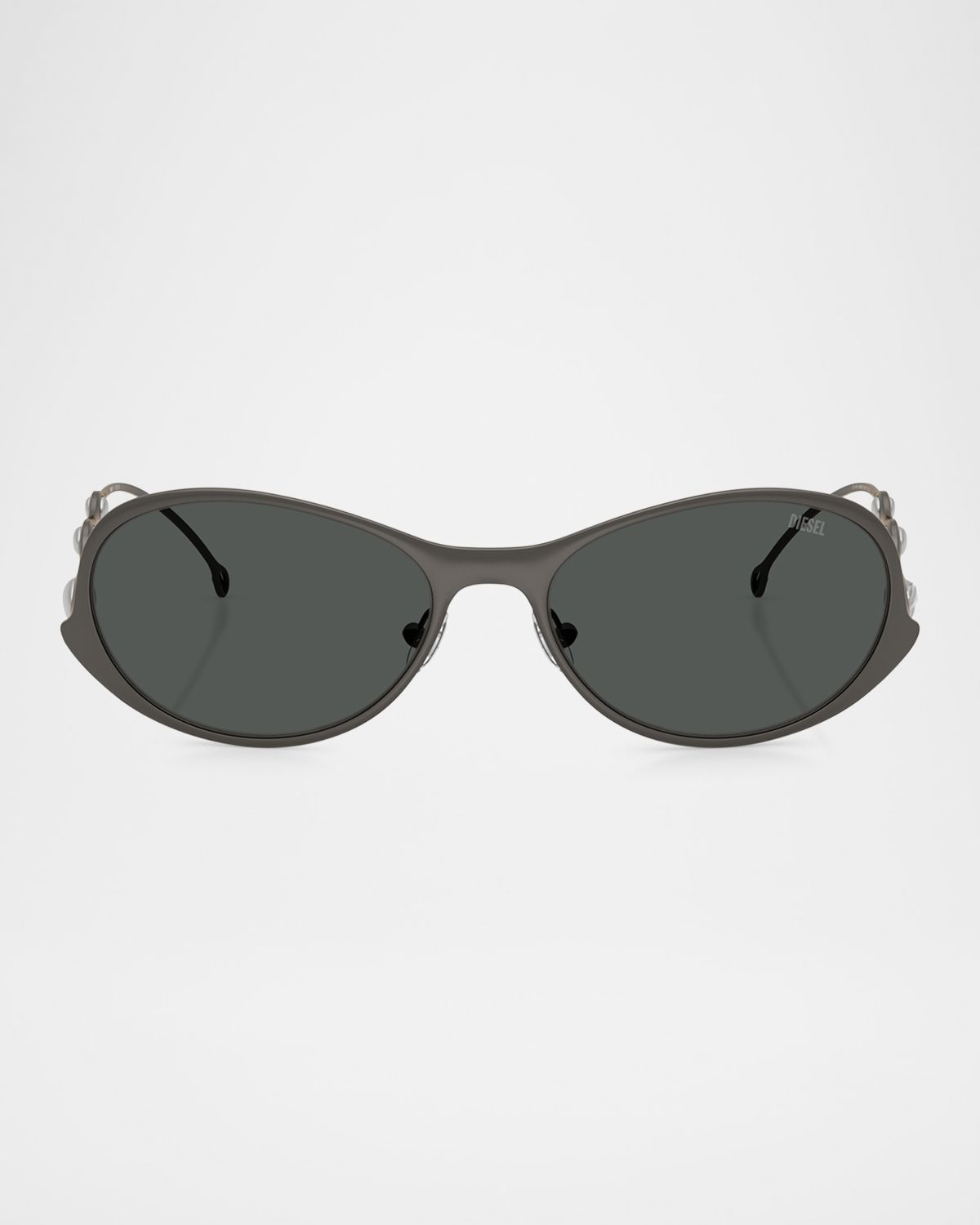 Diesel Men 's DL1014 Oval Sunglasses