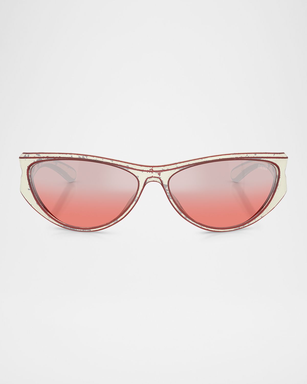 Diesel Men 's DL3004U Cat-Eye Sunglasses