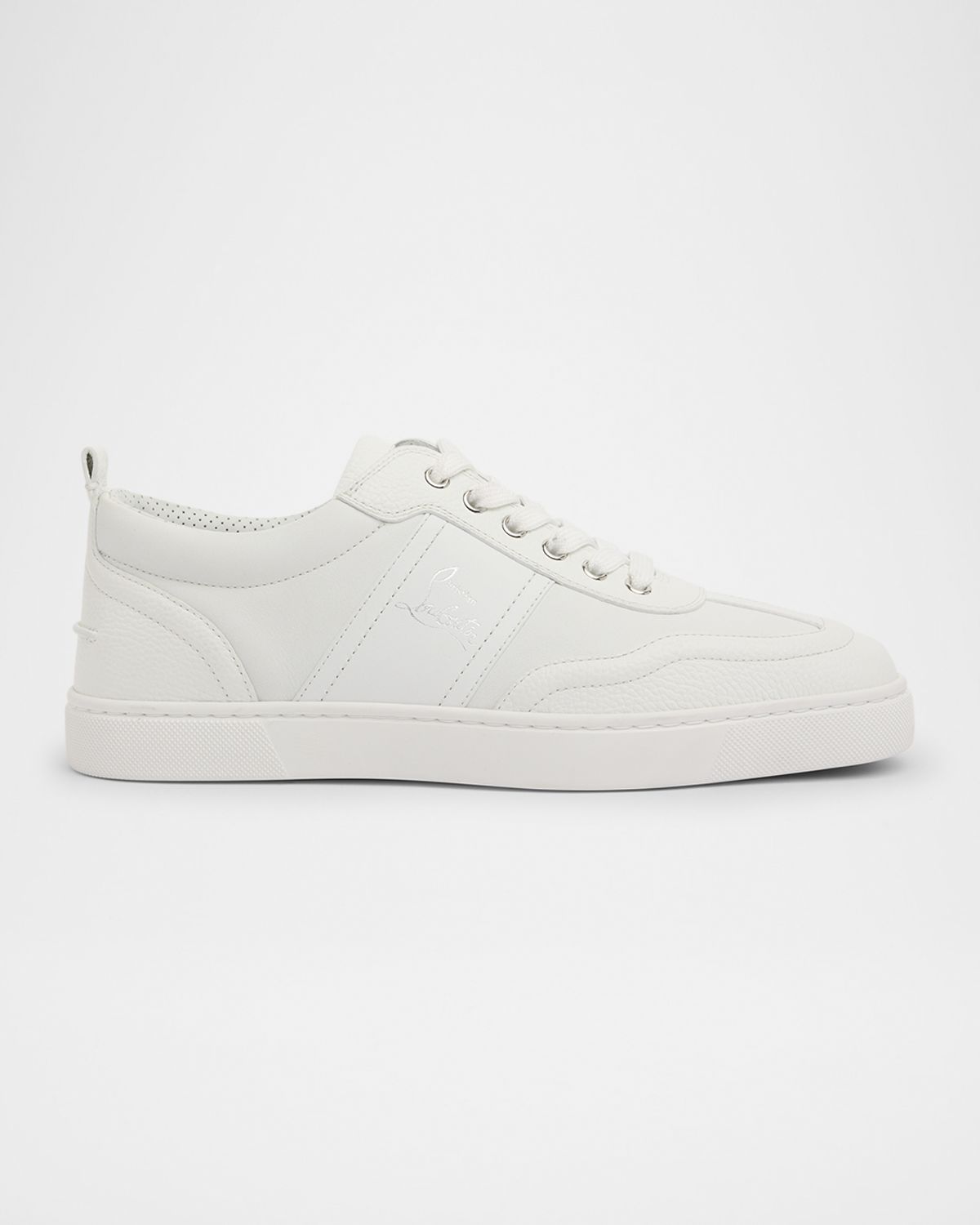 Christian Louboutin Men 's Retero Grained Leather Low-Top Sneakers | Thumbnail 7 Christian Louboutin Men 's Retero Grained Leather Low-Top Sneakers | Thumbnail 7