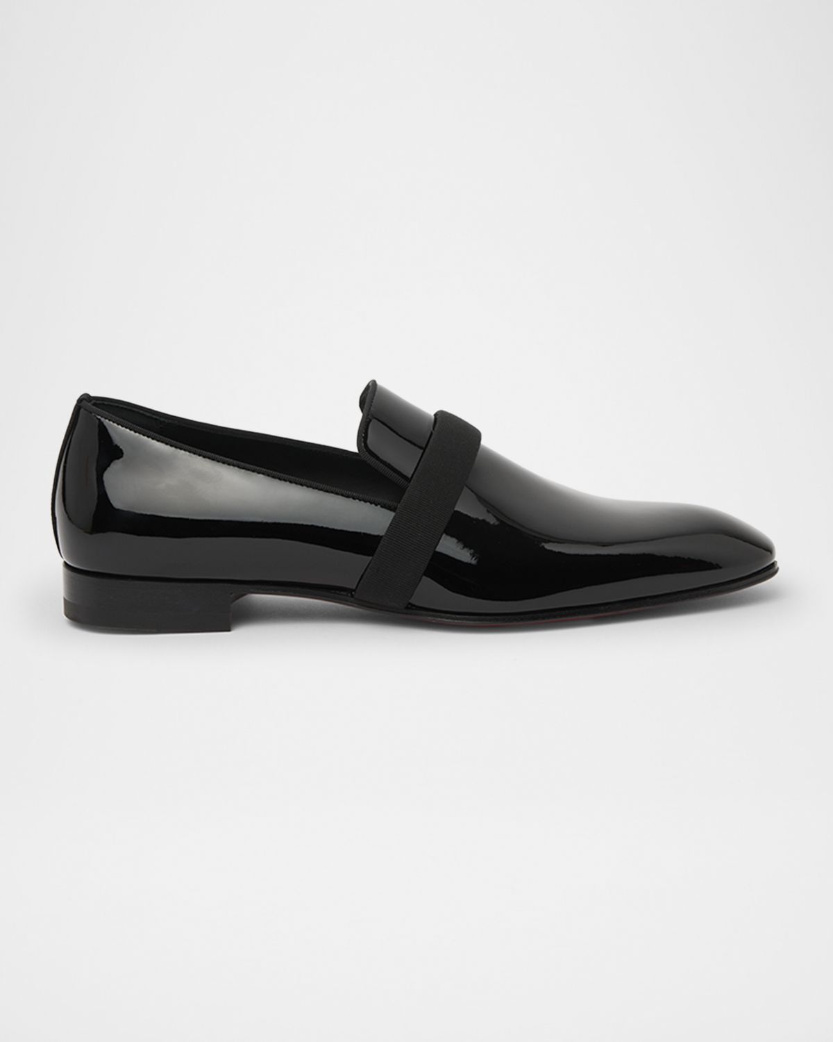 Christian Louboutin Men 's Dandydeco Red-Sole Patent Loafers