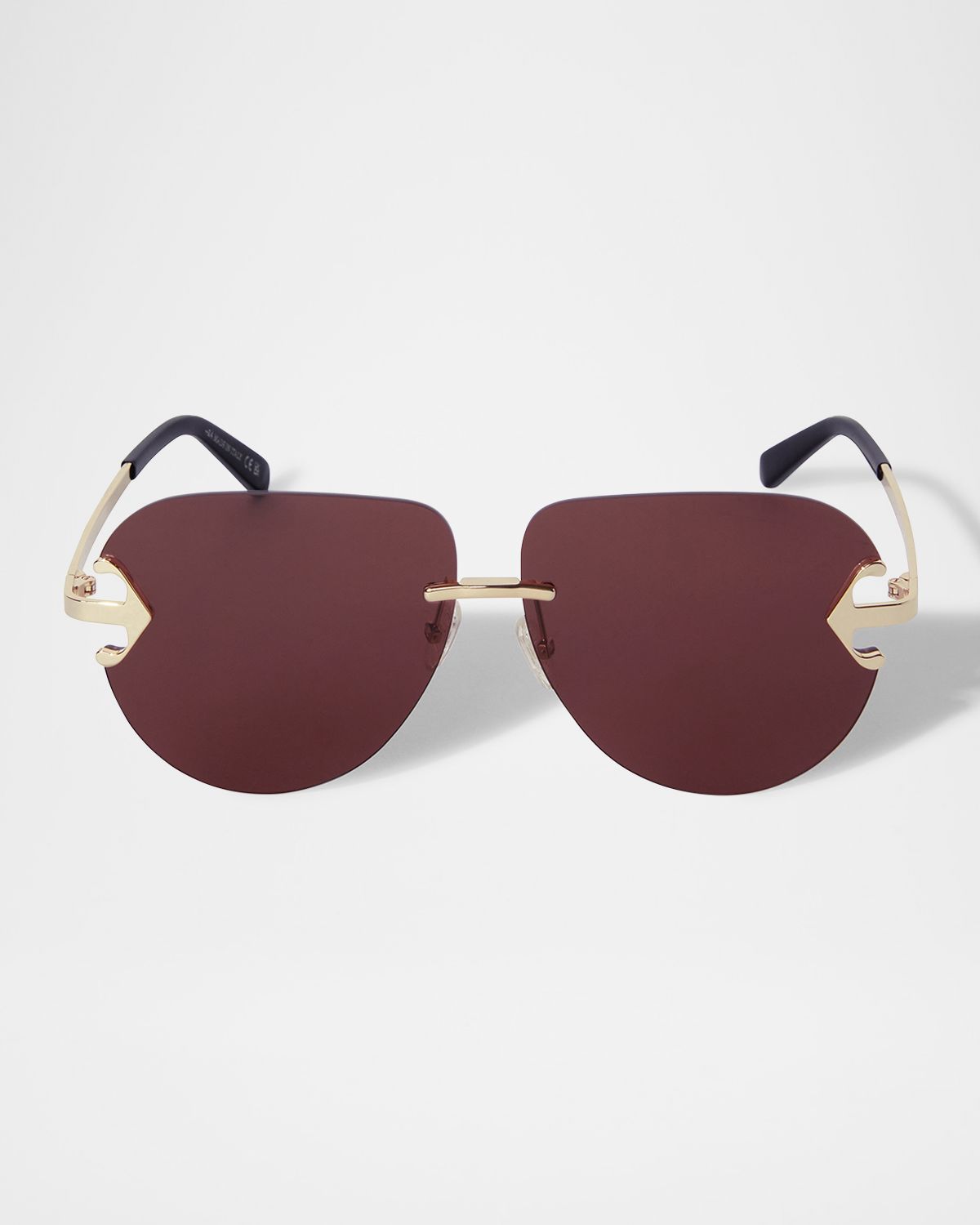 Off-White Men 's Alexandria Metal Round Sunglasses