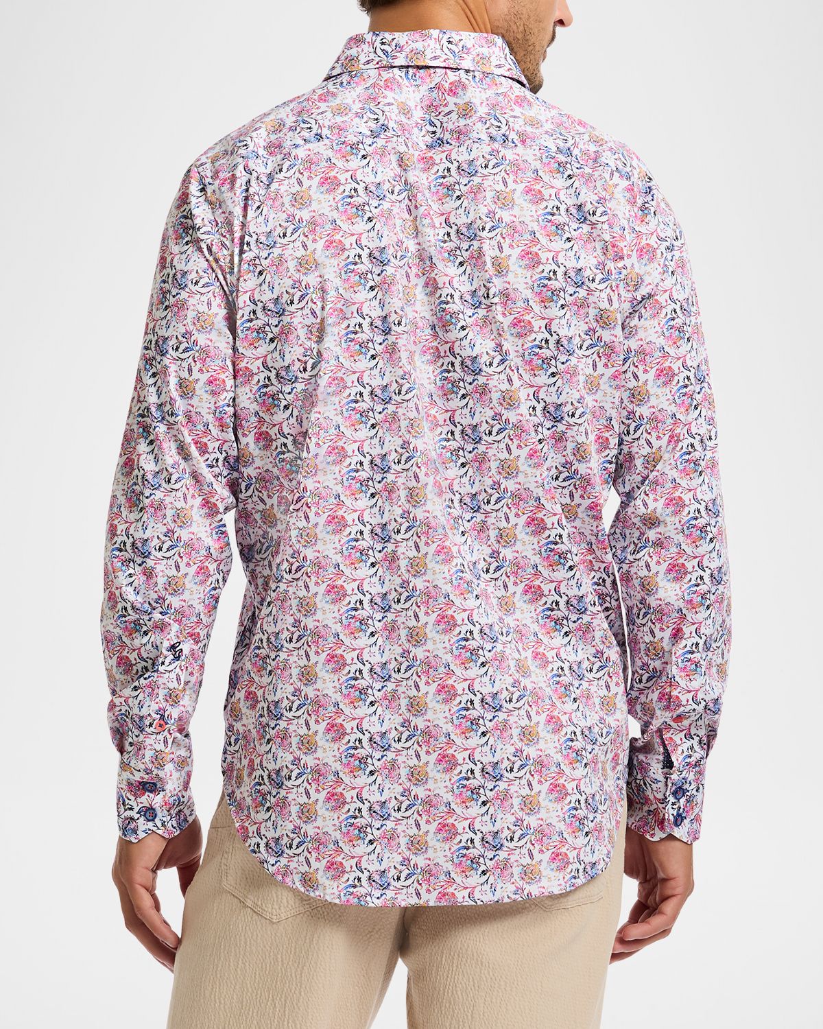 Robert Graham Men 's Andaman Floral Sport Shirt