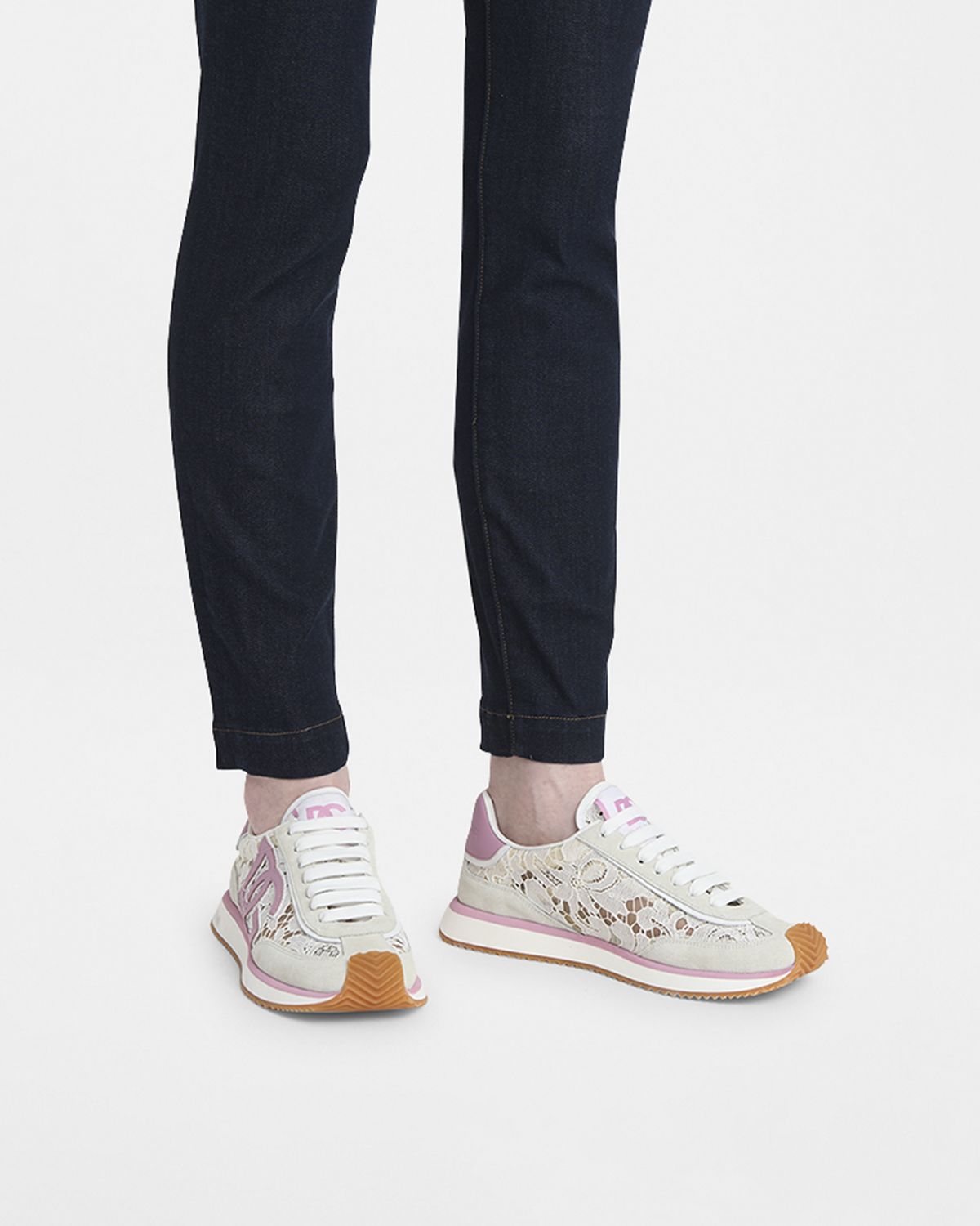 Dolce & Gabbana DG Cushion Lace Runner Sneakers