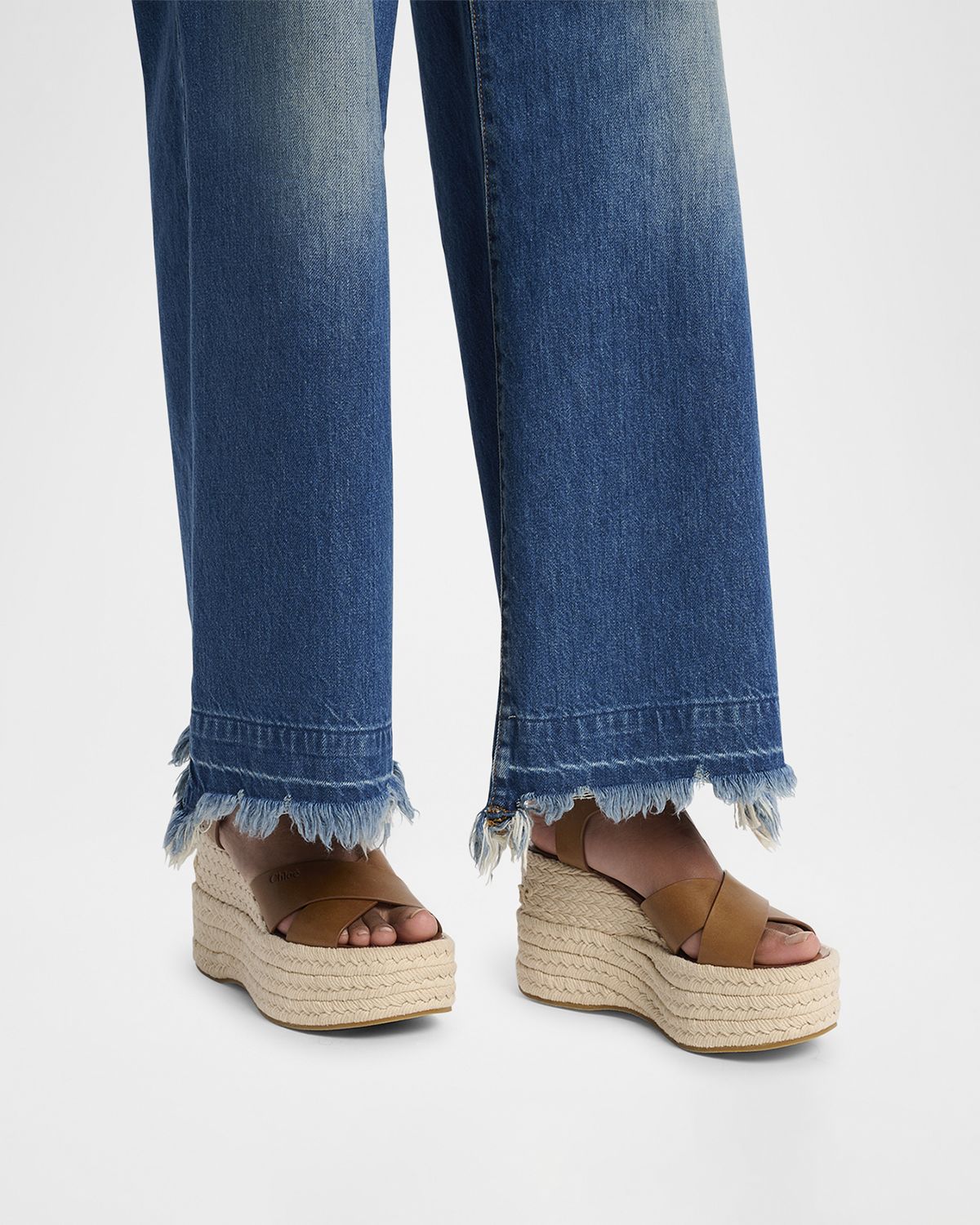 Chloe Isla Wedge Espadrille Sandals