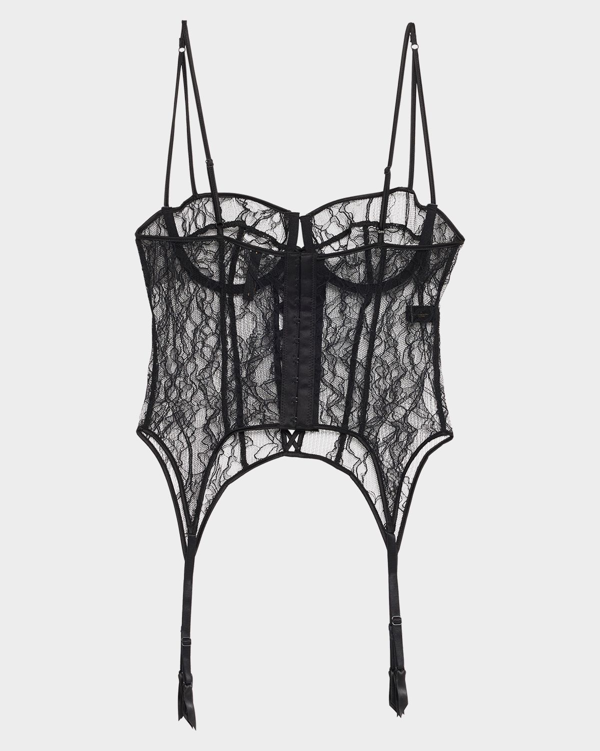Kiki De Montparnasse Precieuse Lace Garter Bustier
