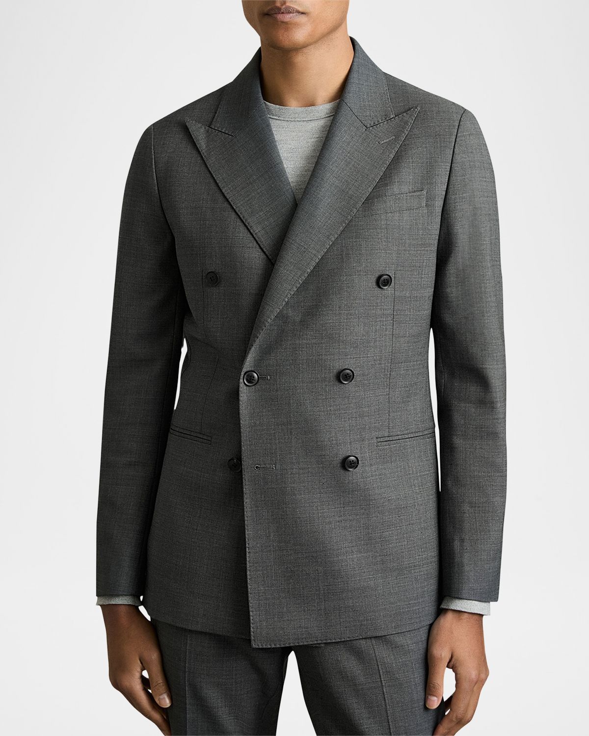 Reiss Men 's Malibu Peak Textured Sport Coat