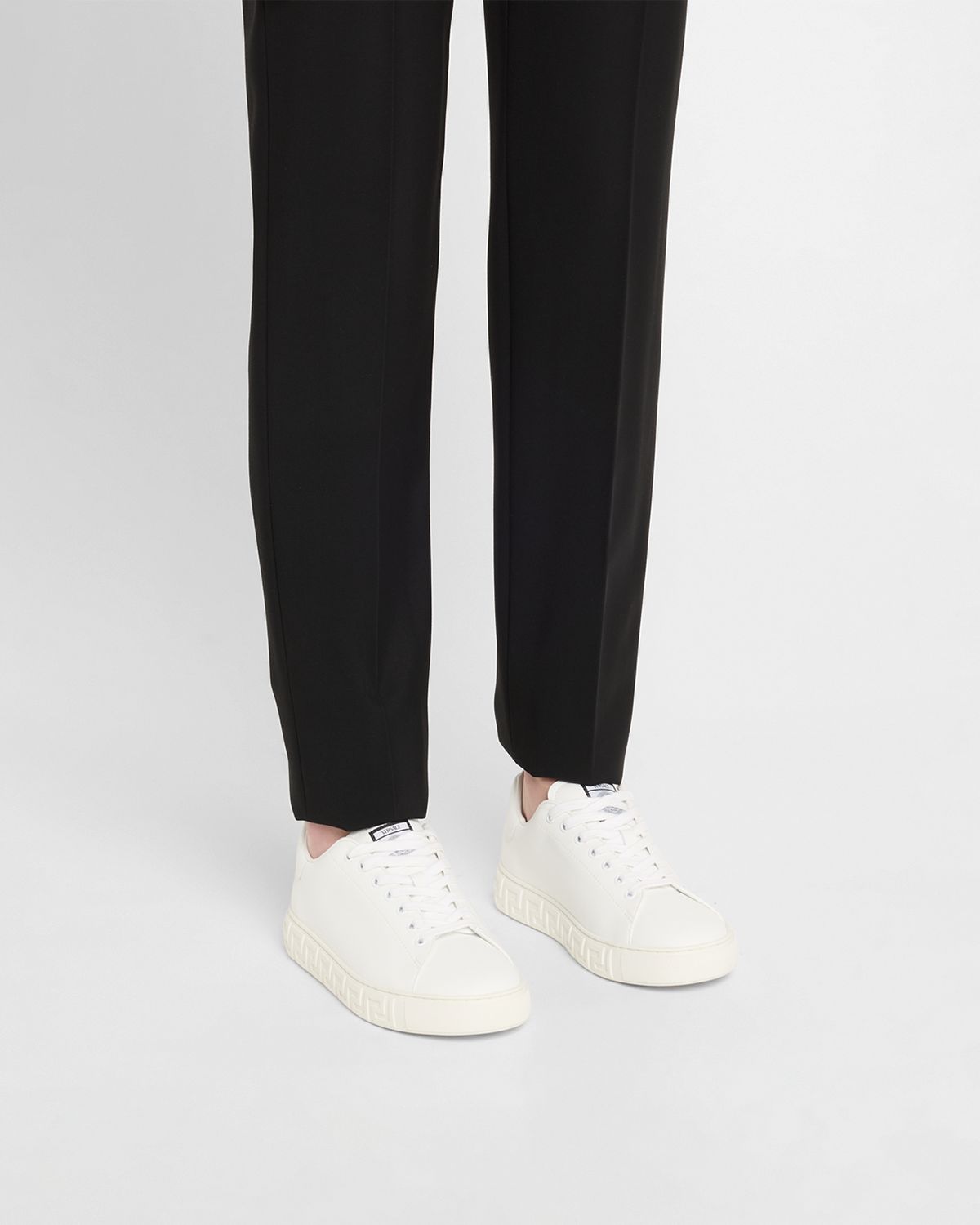 Versace La Greca Vegan Low-Top Sneakers