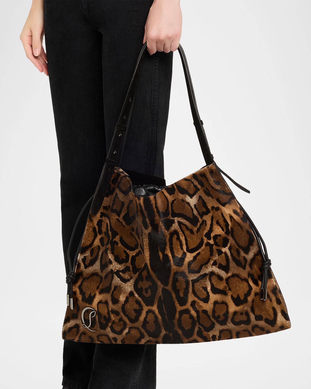 Christian Louboutin Baggy Tote Bag in Pony Hair