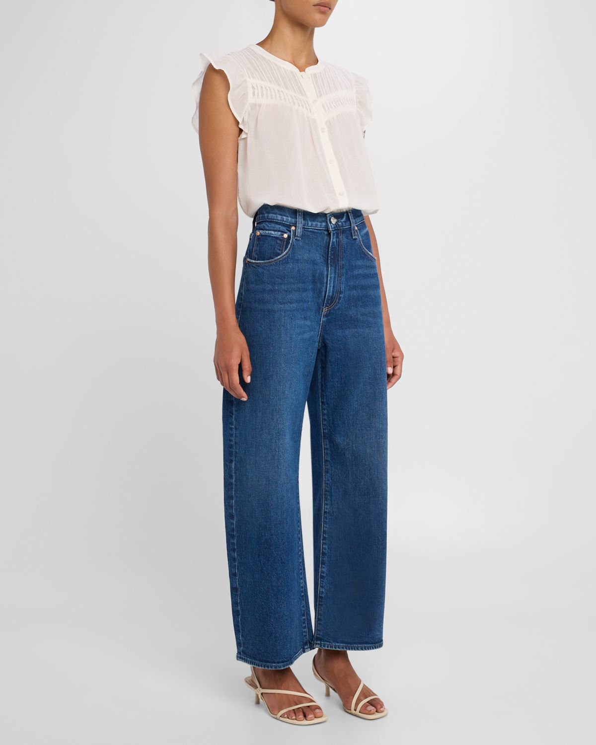 PAIGE Arellia Barrel Ankle Jeans