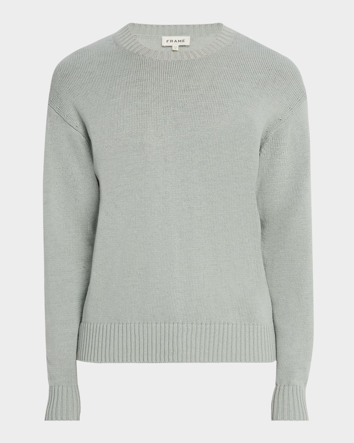 FRAME Men 's Crewneck Silk-Cotton Knit Sweater