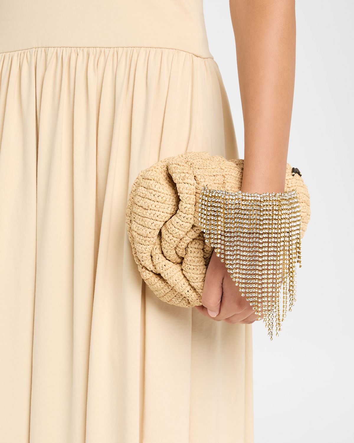 Made For A Woman Bombe Preciosa Crochet Pochette Clutch Bag