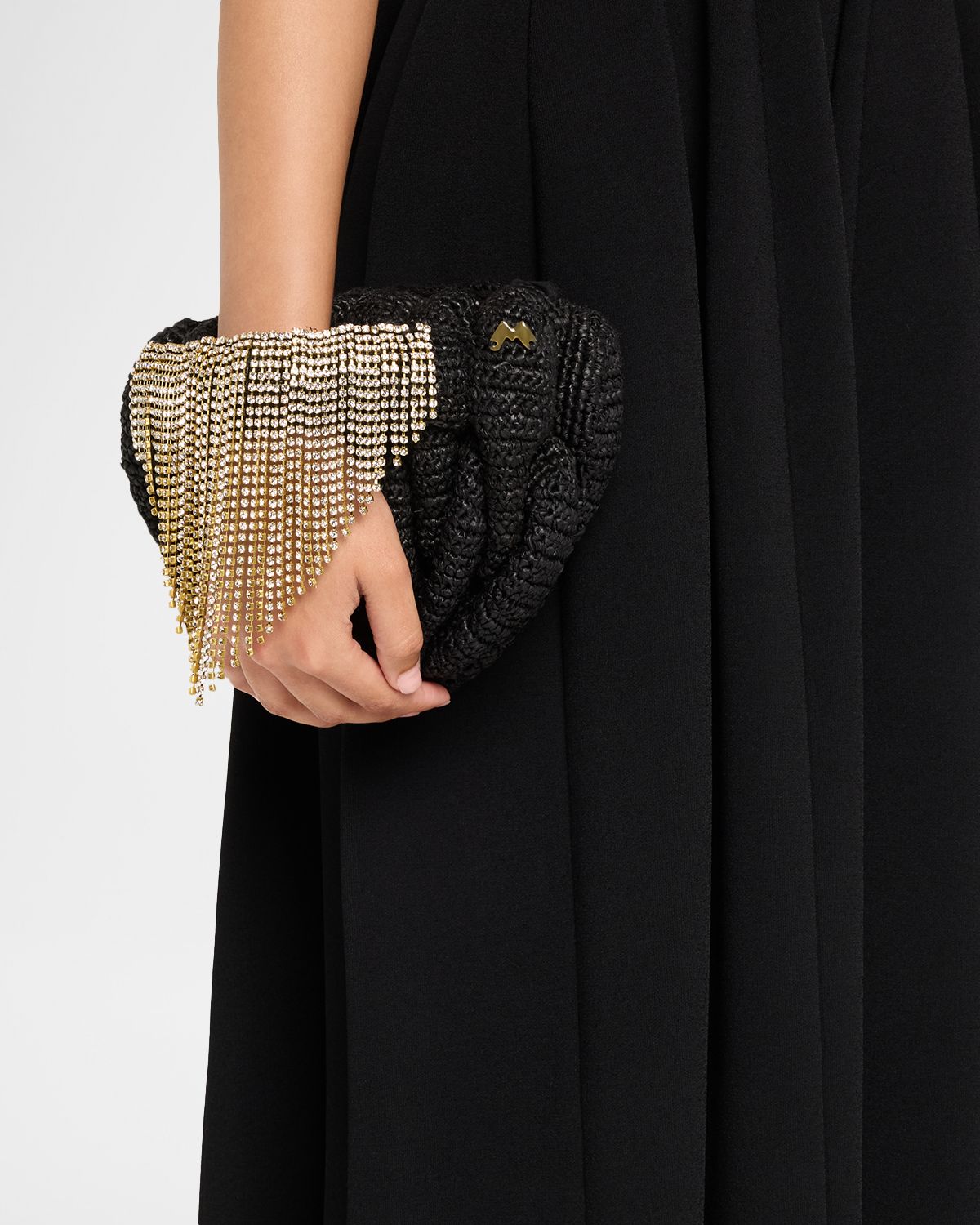 Made For A Woman Bombe Preciosa Crochet Pochette Clutch Bag