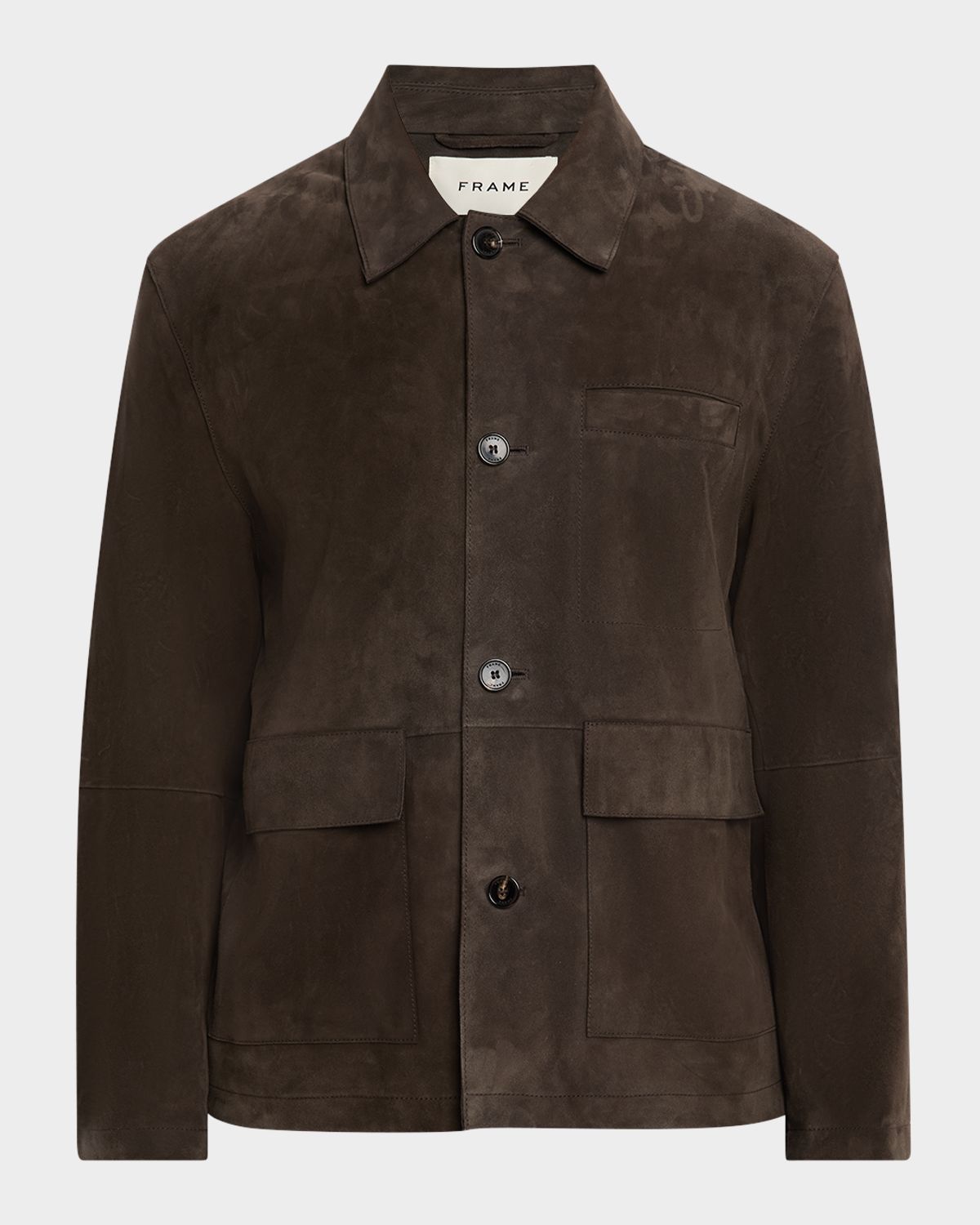 FRAME Men 's Suede Chore Coat
