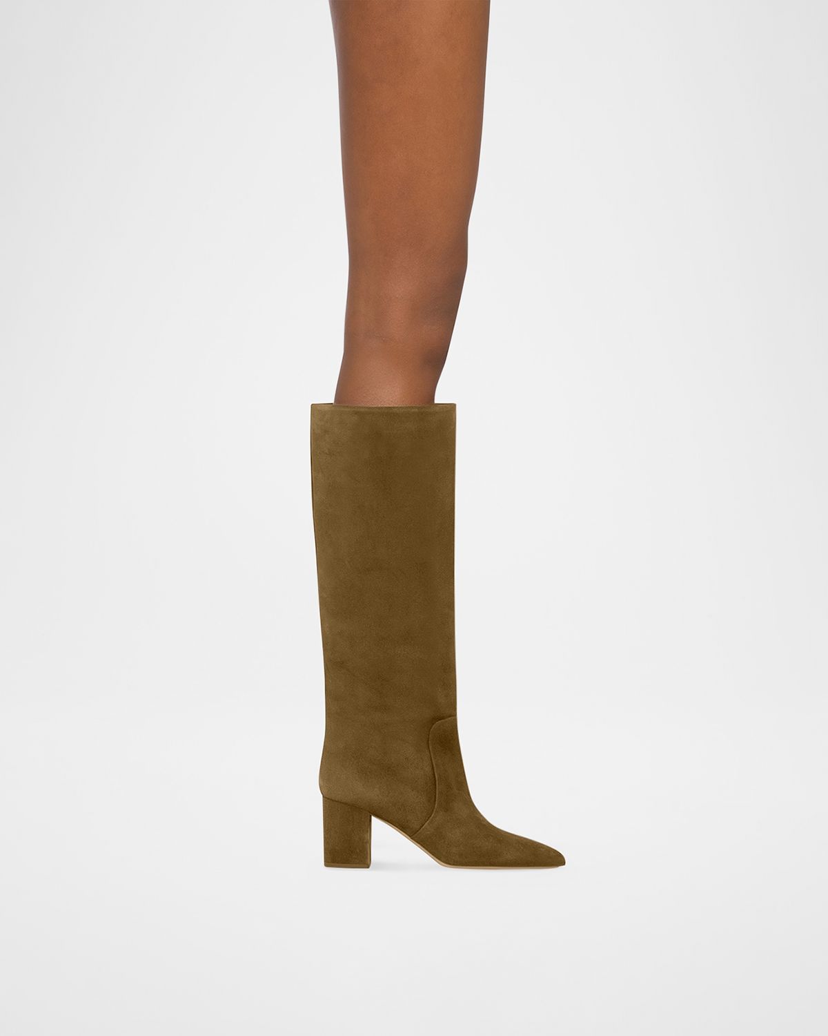 Paris Texas Anja Suede Knee-High Boots