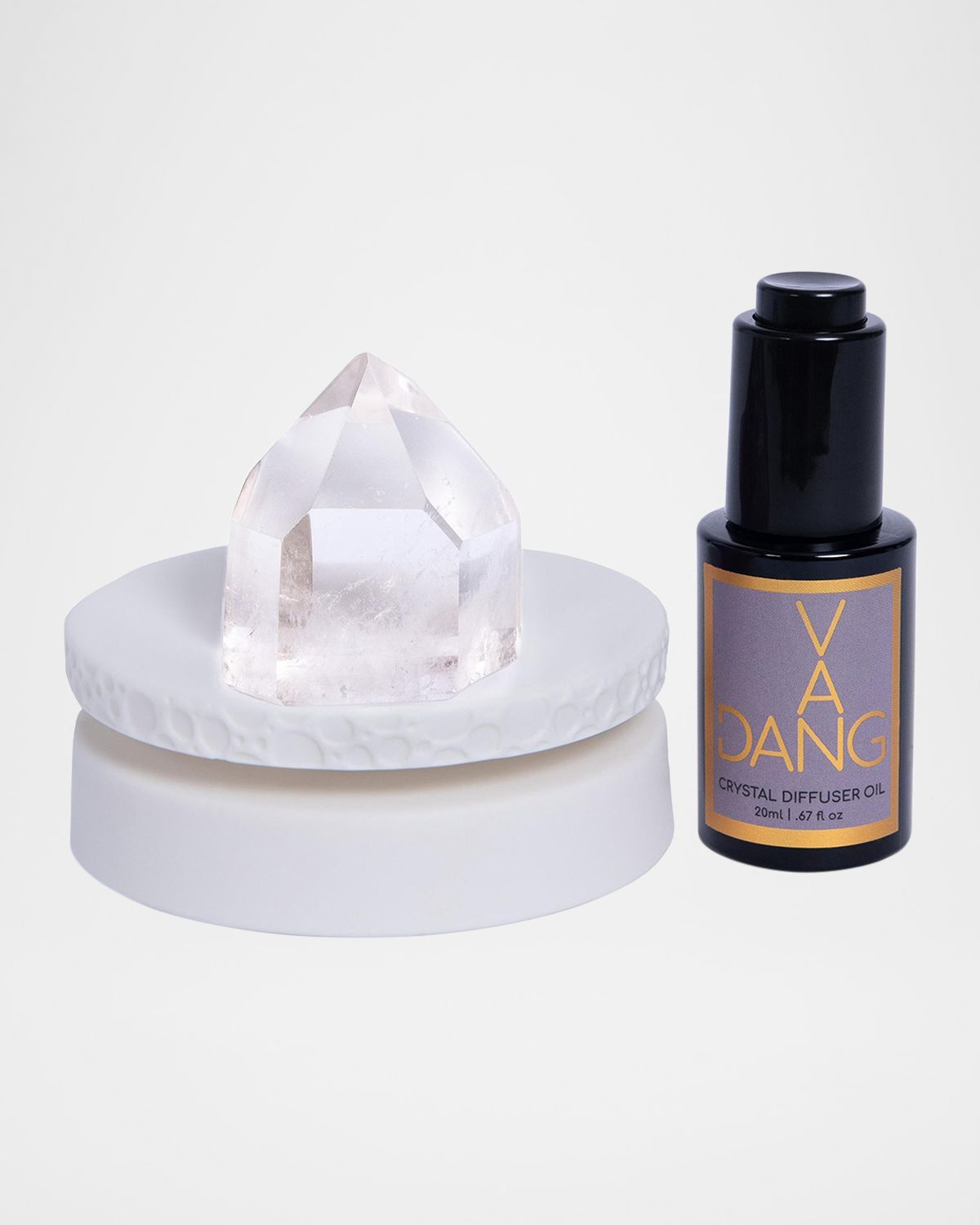 Van Dang Fragrances Savannah Diffuser Oil with Clear Quartz, 0.67 oz.