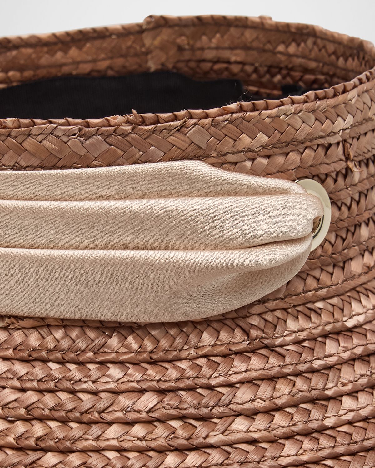 Eugenia Kim Arabella Open-Crown Straw Beach Hat