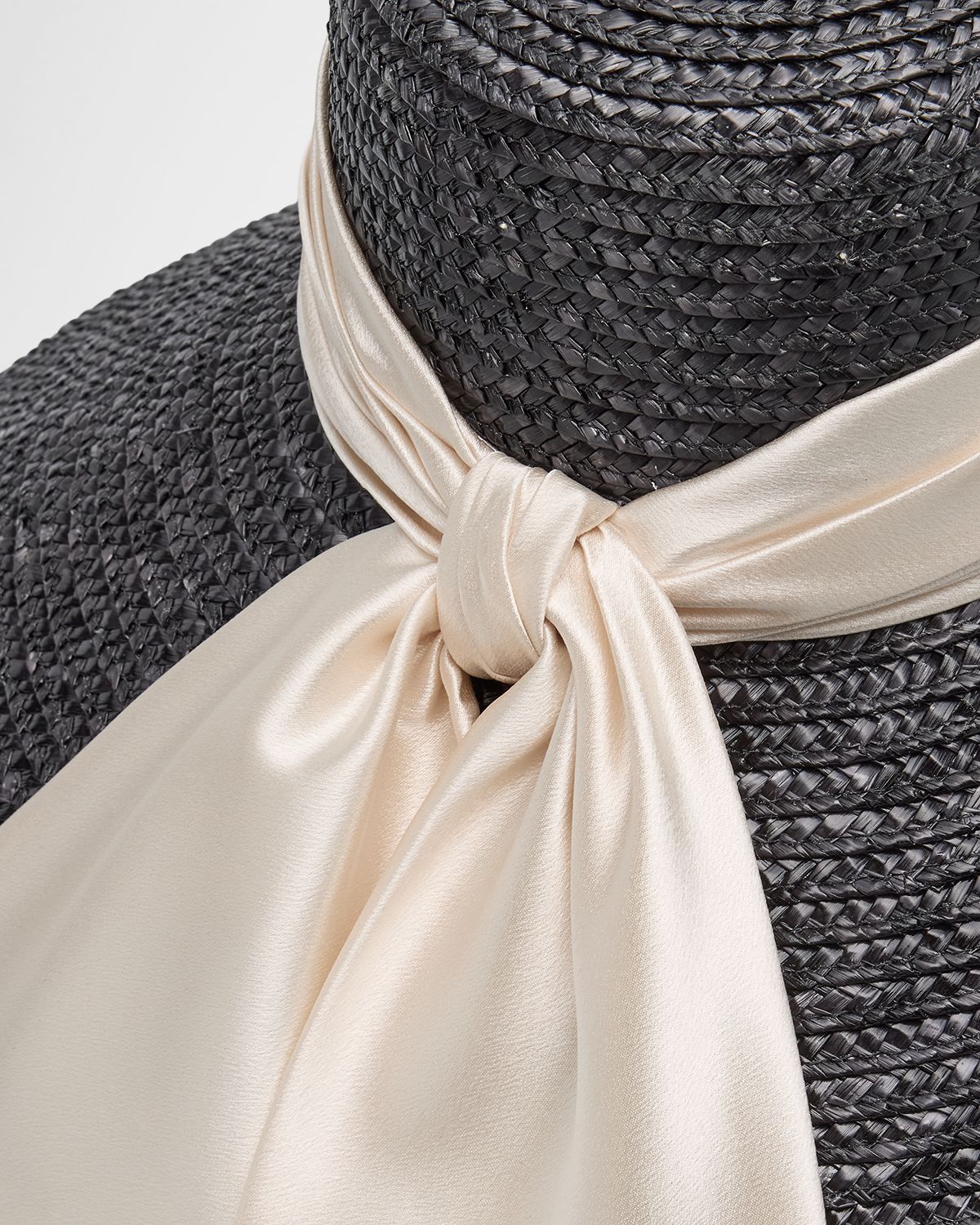 Eugenia Kim Mirabel Bow Straw Beach Hat