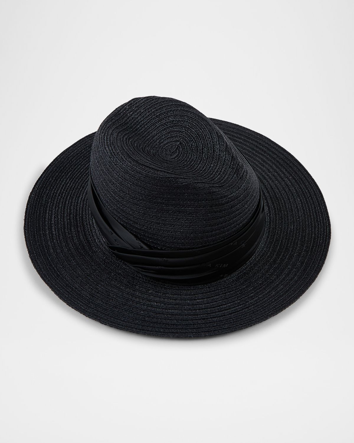 Eugenia Kim Courtney Hemp Straw Fedora Hat